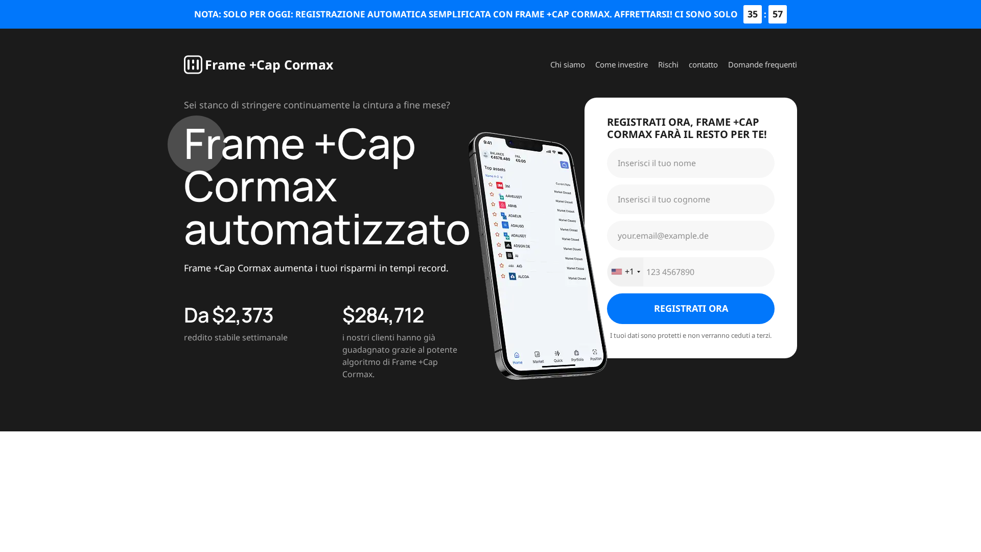 Screenshot of framecapcormax.net