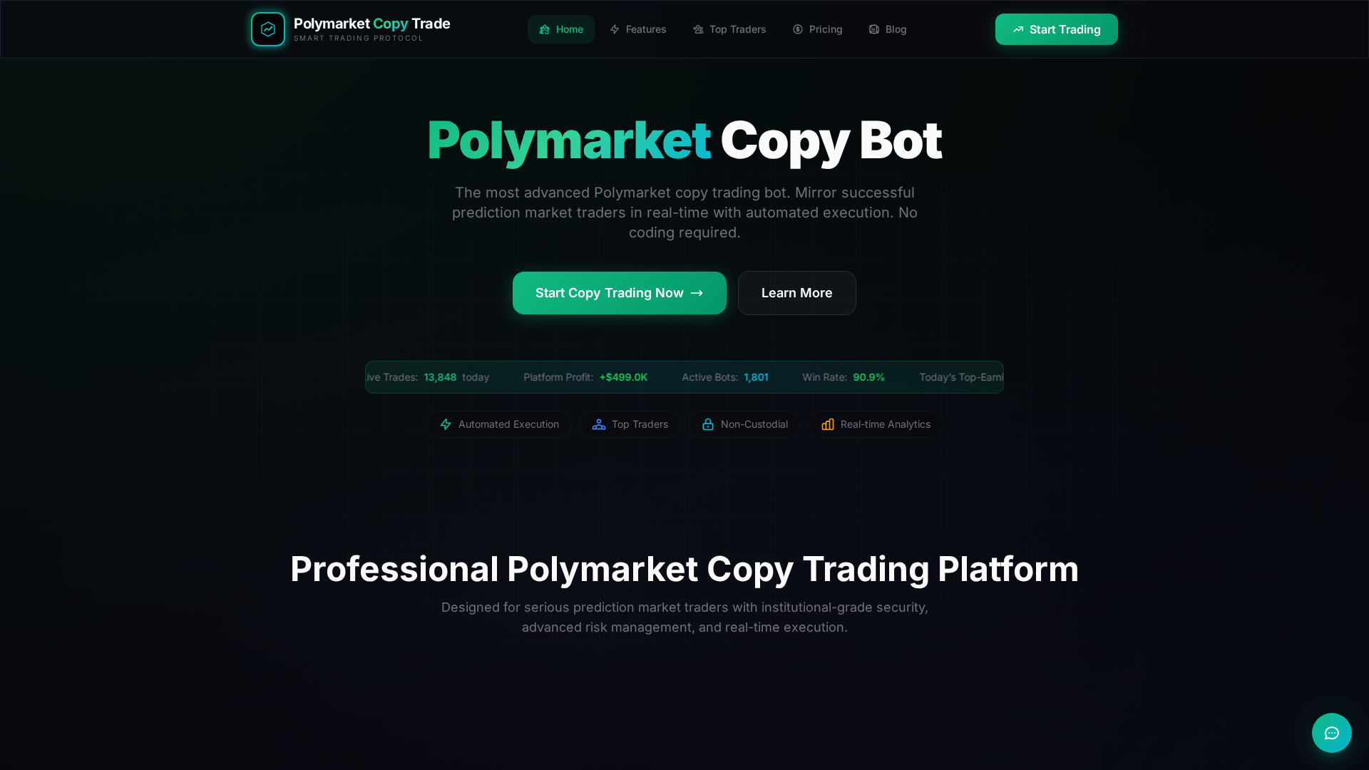 Screenshot of polycopytrade.space