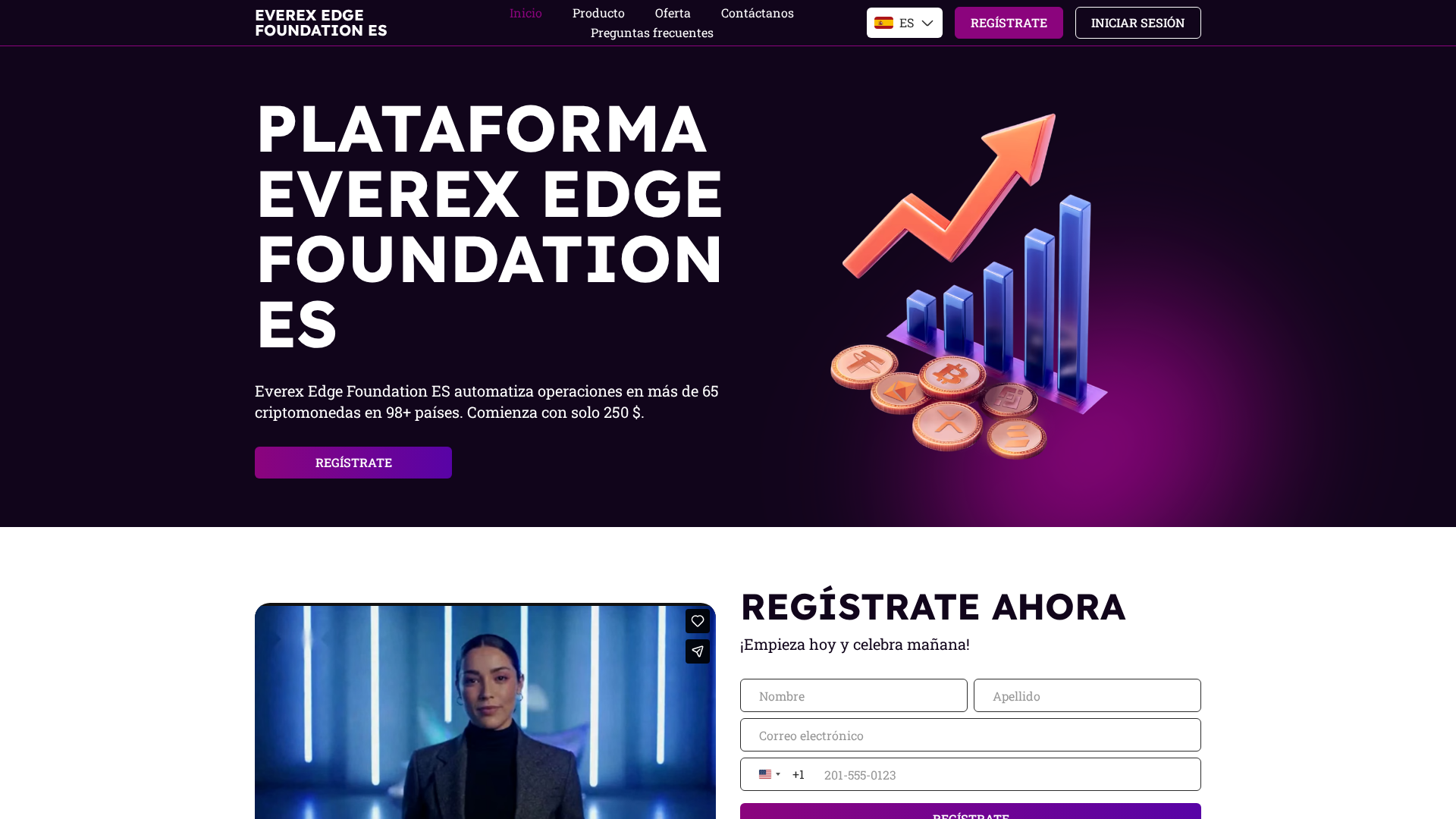 Screenshot of everex-edge-foundation-es.com
