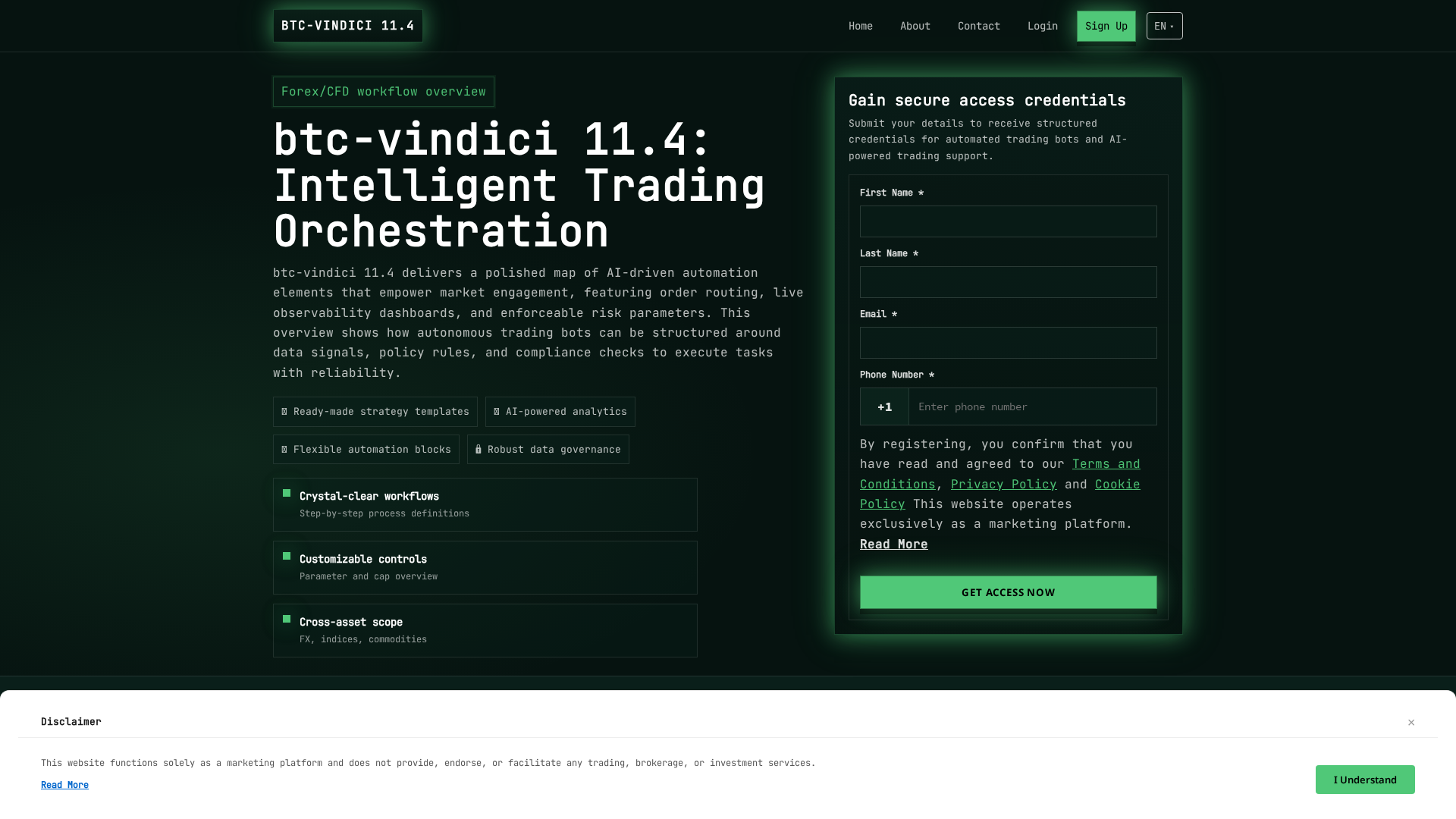 Screenshot of btc-vindici11.pro