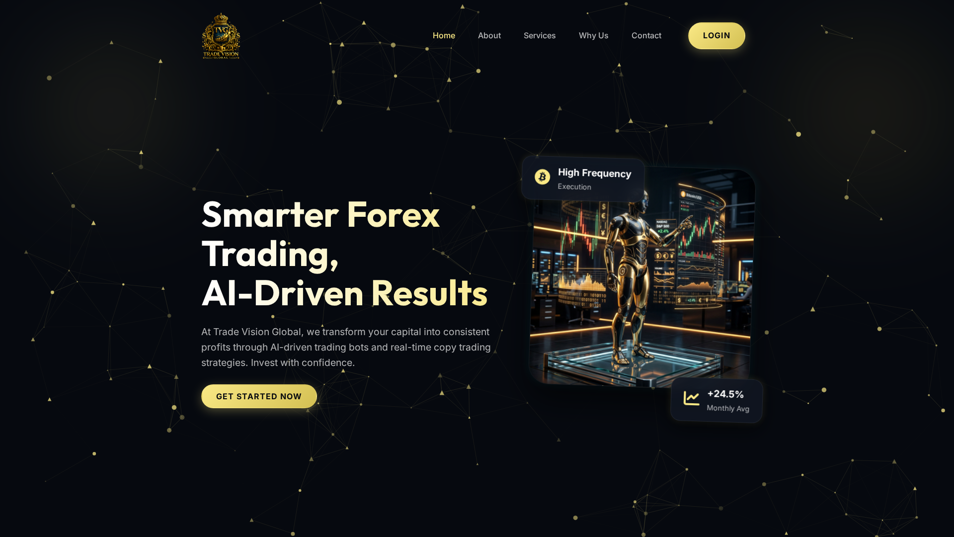 Screenshot of tvisionglobal.ltd