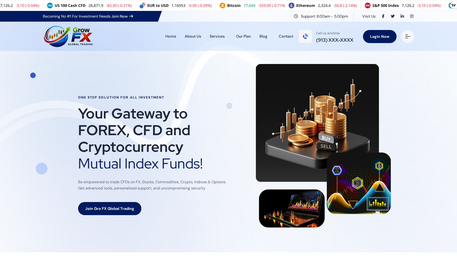 Screenshot of growwithfx.world