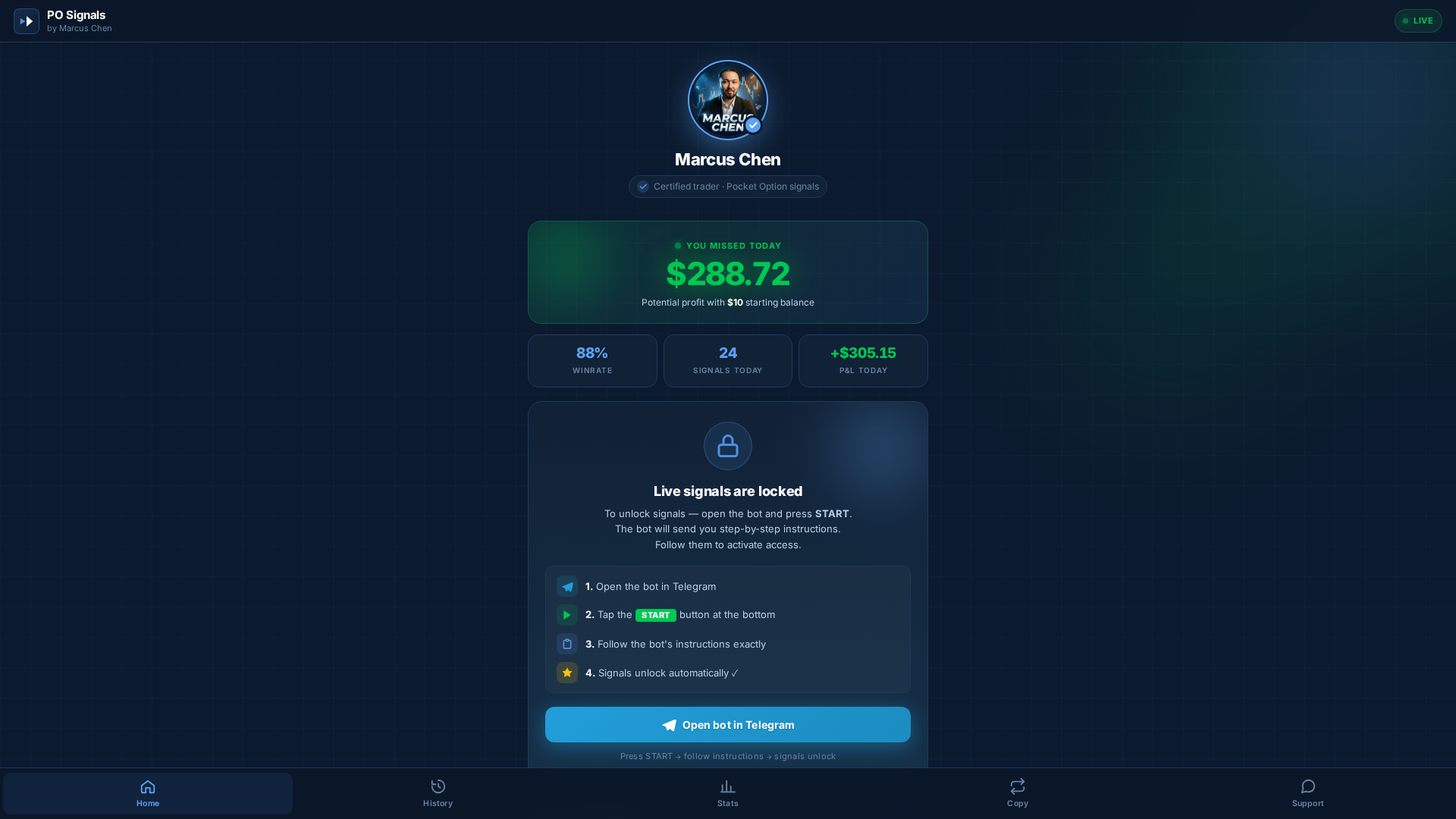 Screenshot of aitradingbotai.space