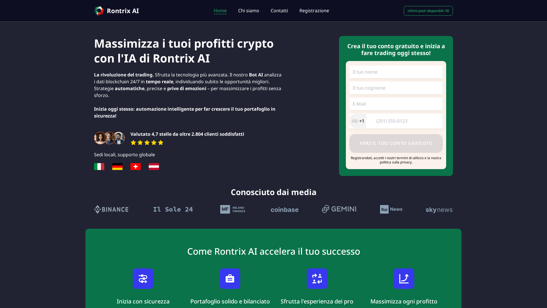 Screenshot of rontrix.pro