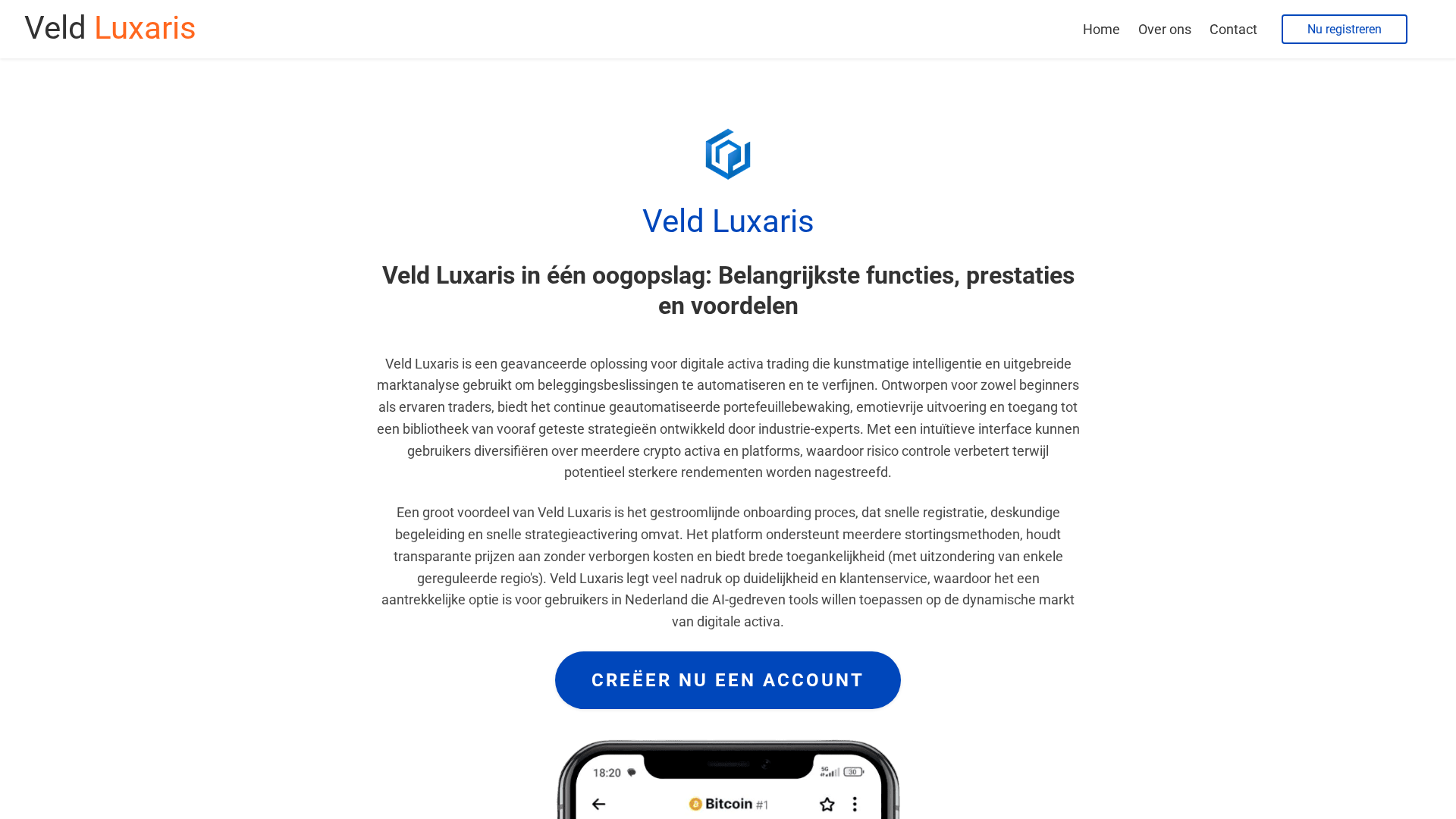 Screenshot of veldluxaris-ai.net