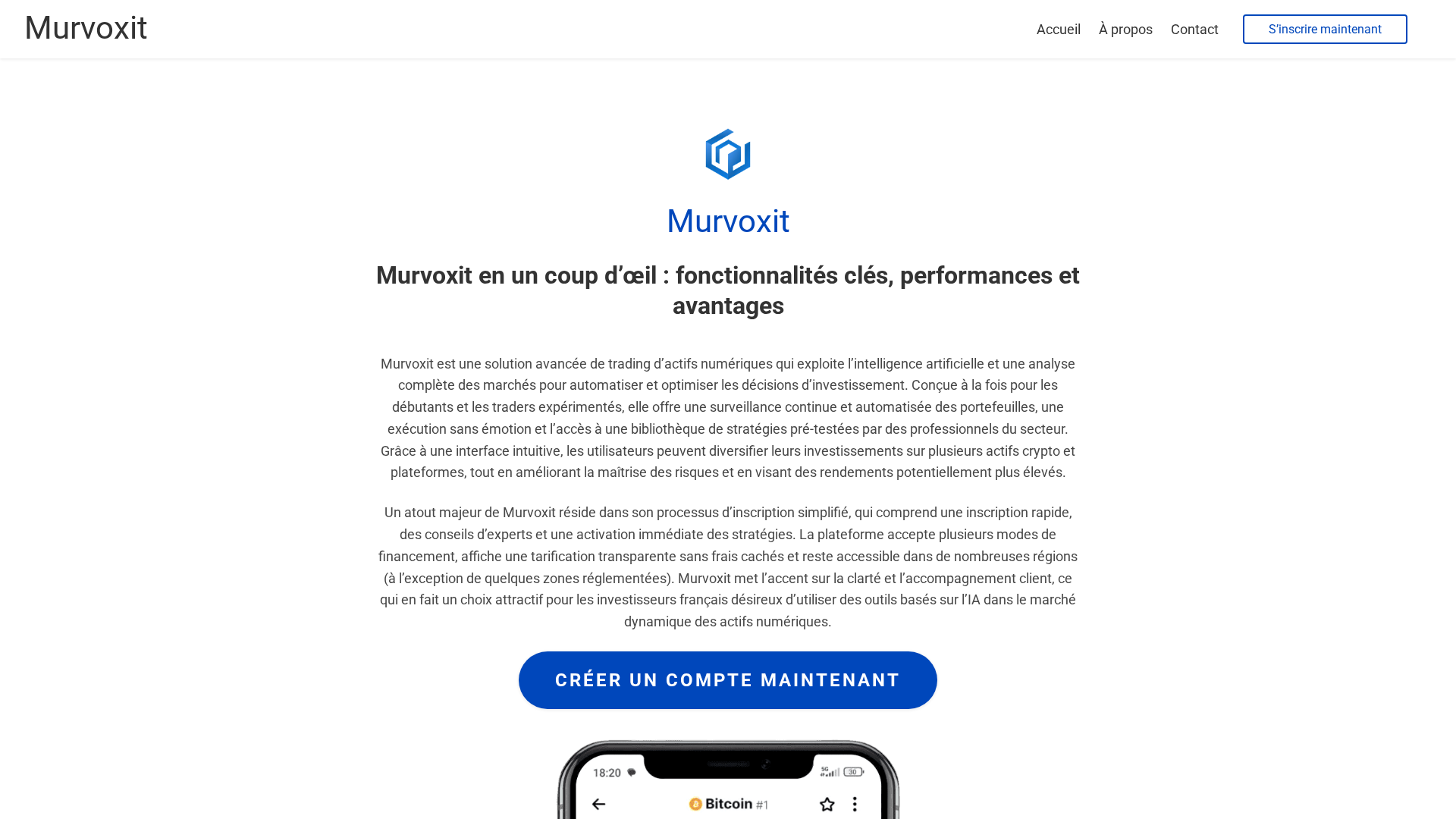 Screenshot of murvoxit-ai.net