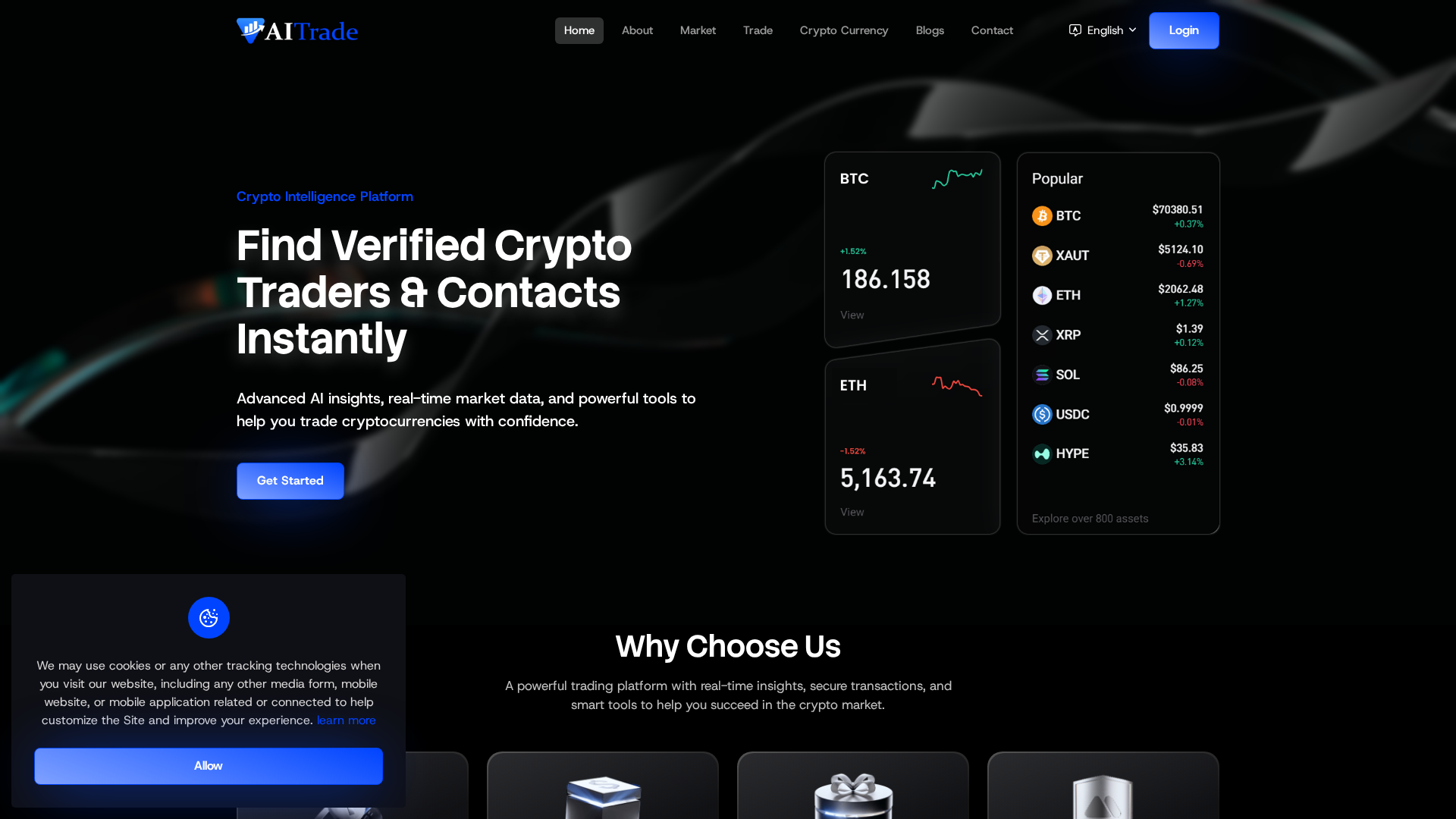 Screenshot of cryptoclio.com