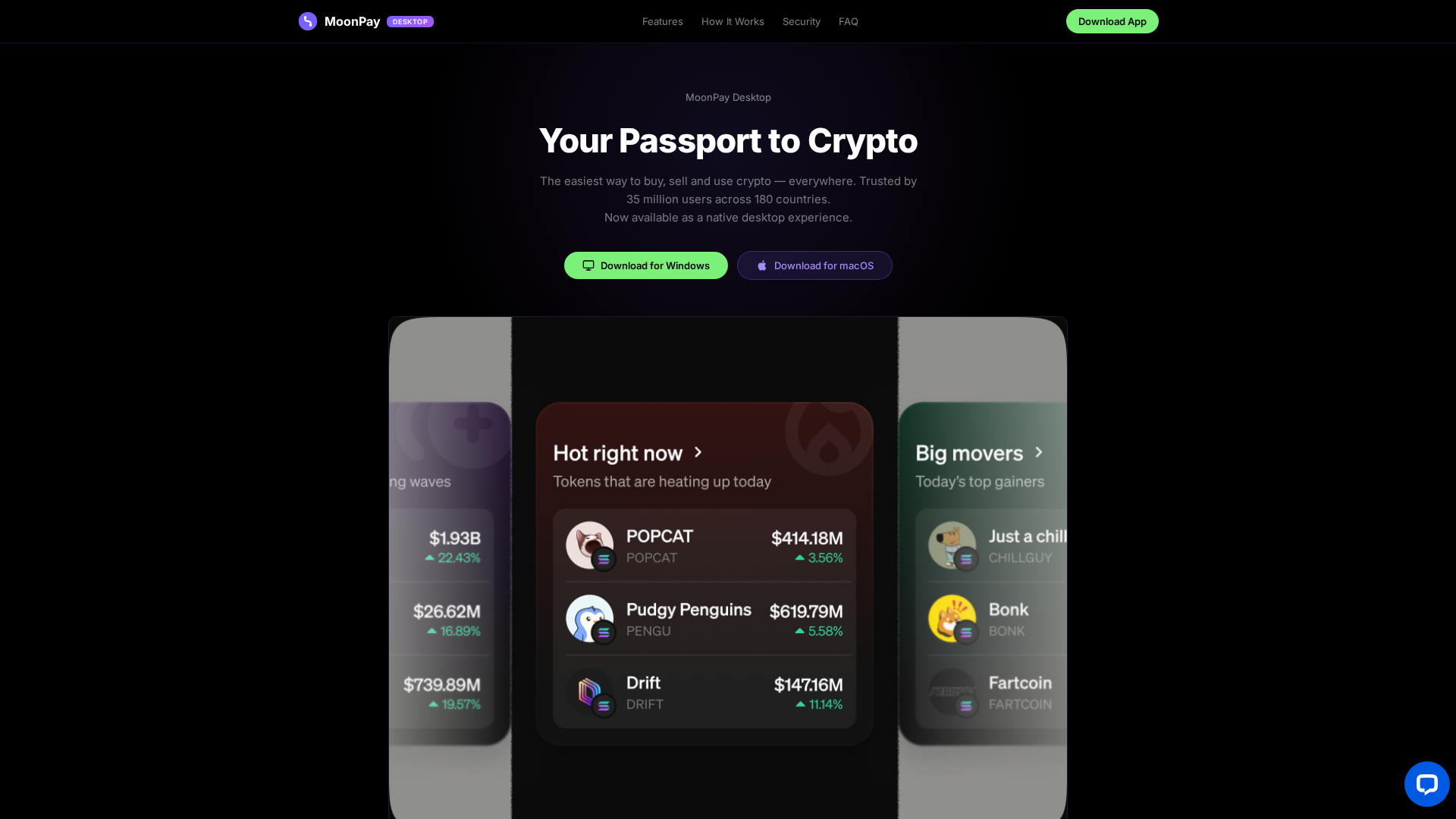 Screenshot of moonpaydesktop.org