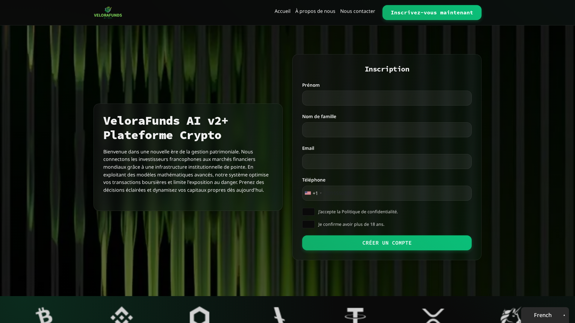 Screenshot of velorafundsai-v2.org