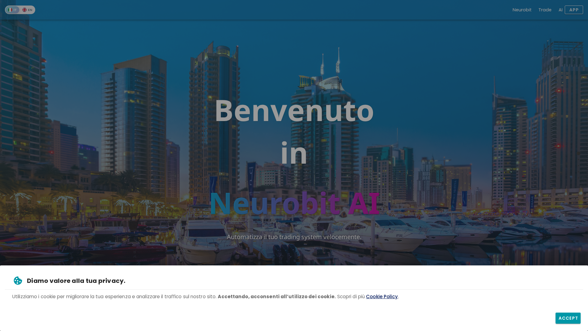 Screenshot of neurobit.it