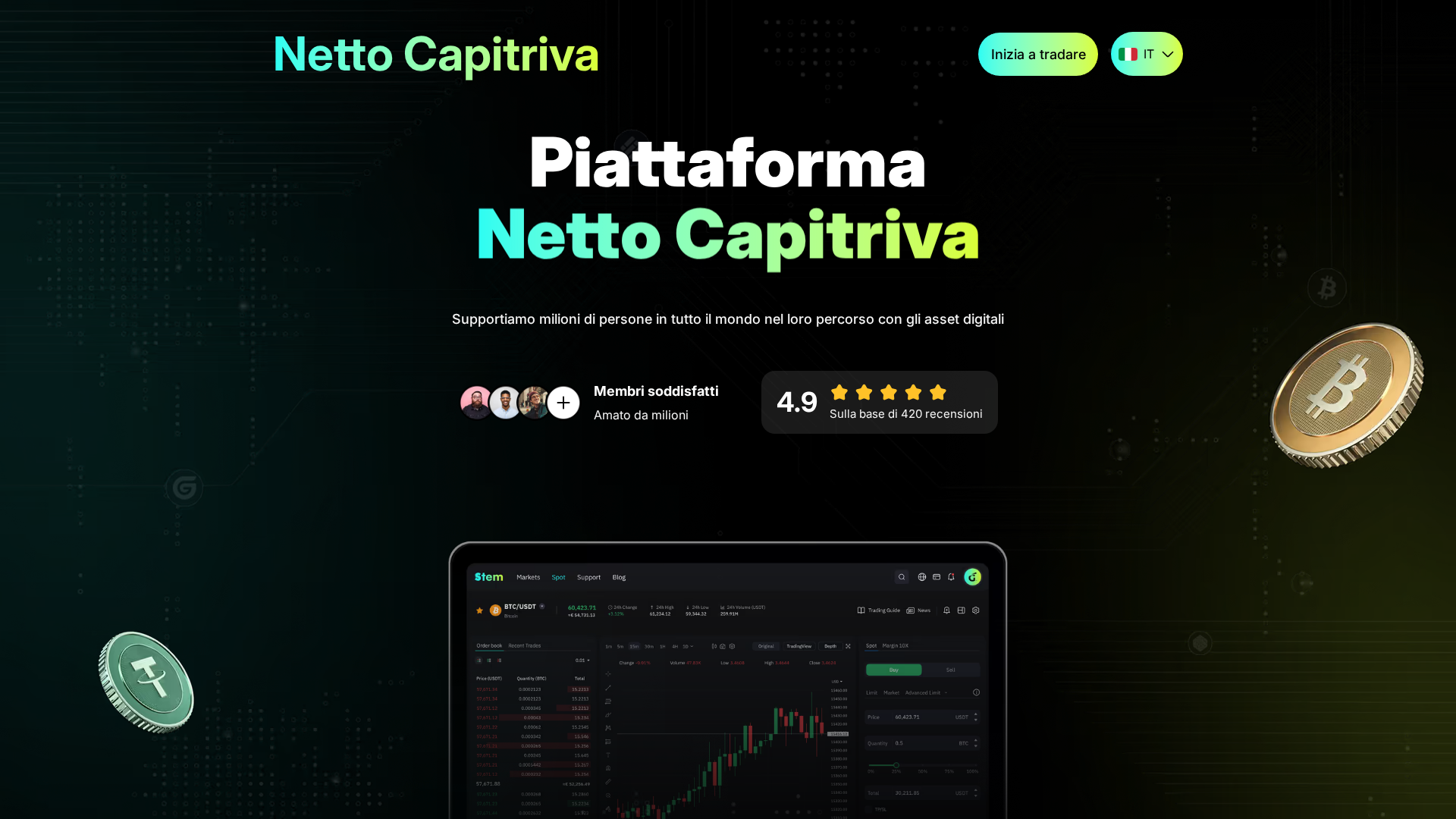 Screenshot of netto-capitriva.com