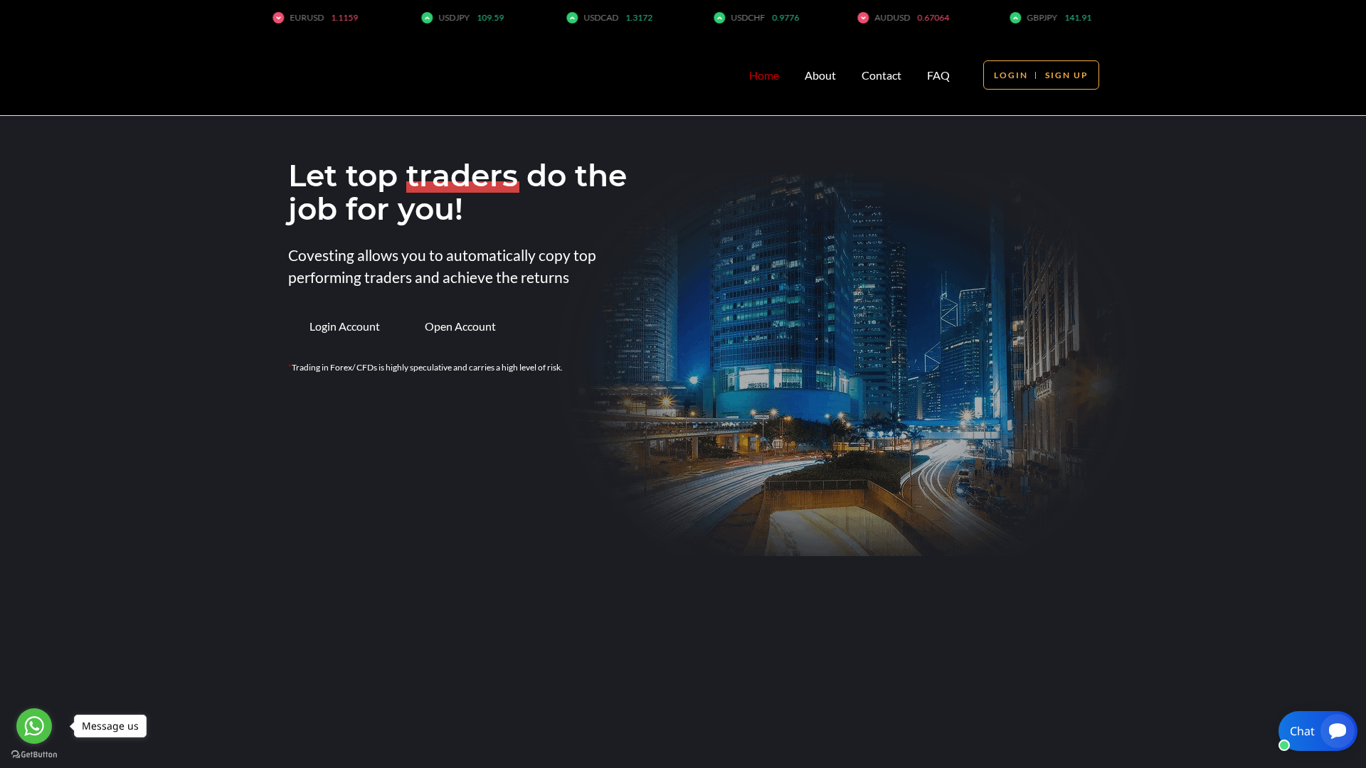 Screenshot of 247profits.live