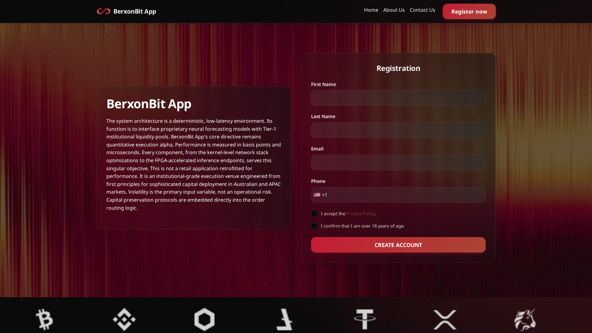 Screenshot of berxonbitapp.cloud