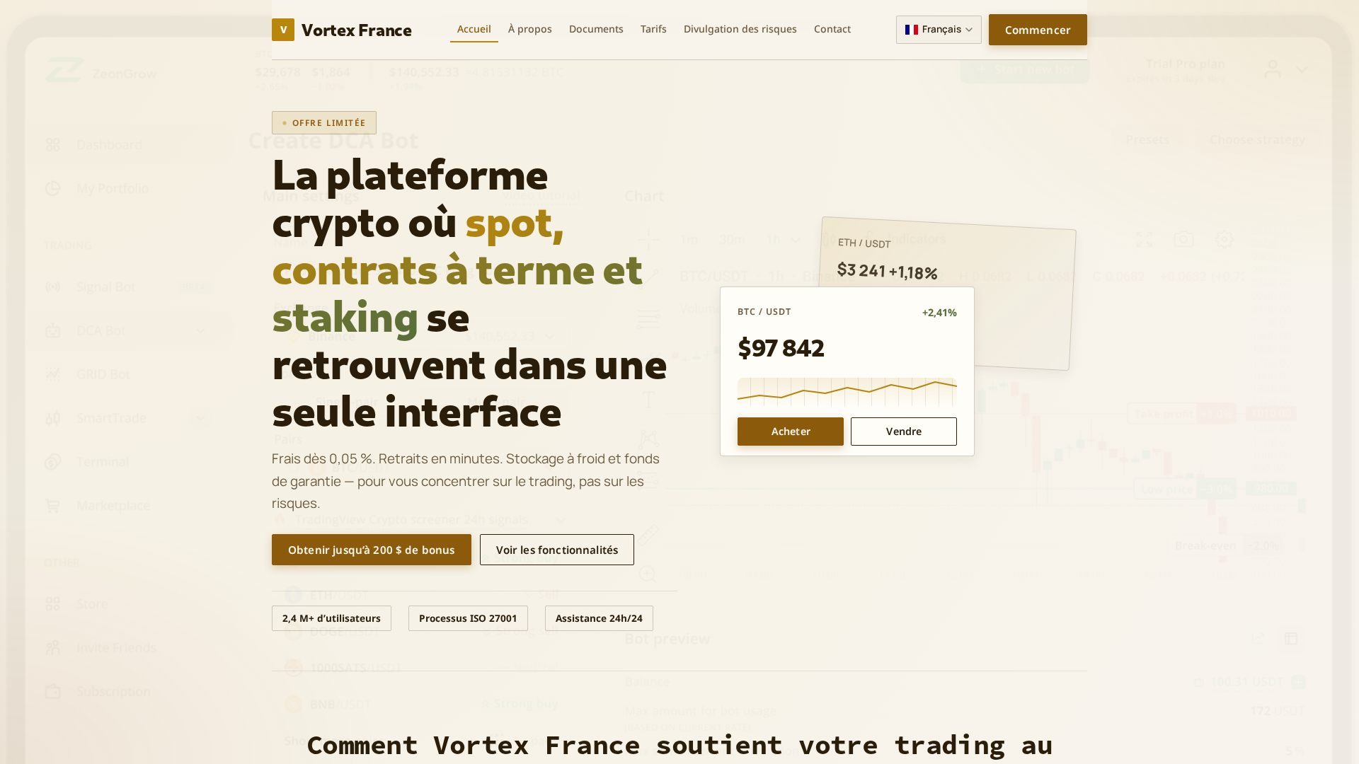 Screenshot of vortexfrance.org