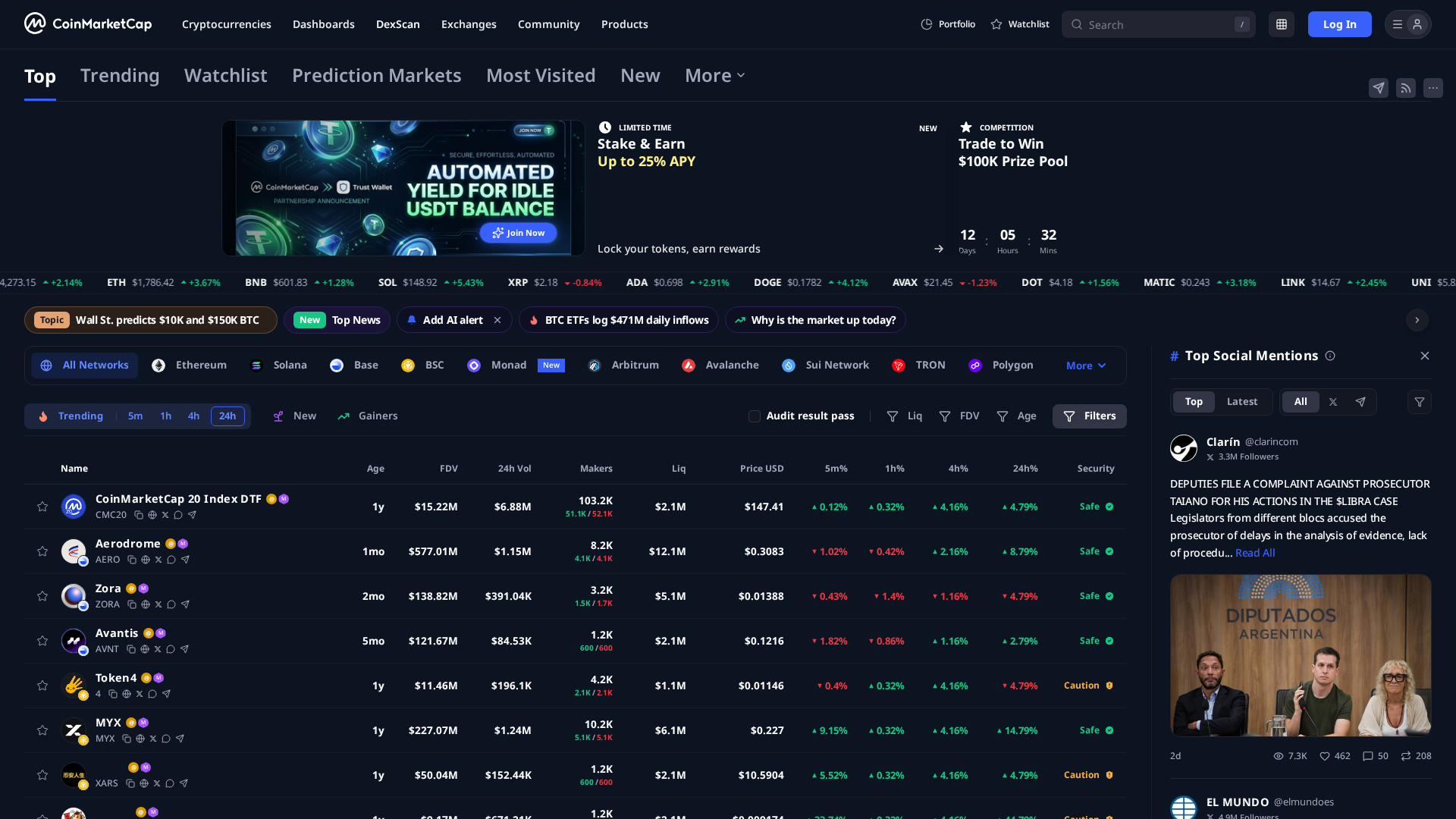 Screenshot of cryptorincomenews.com