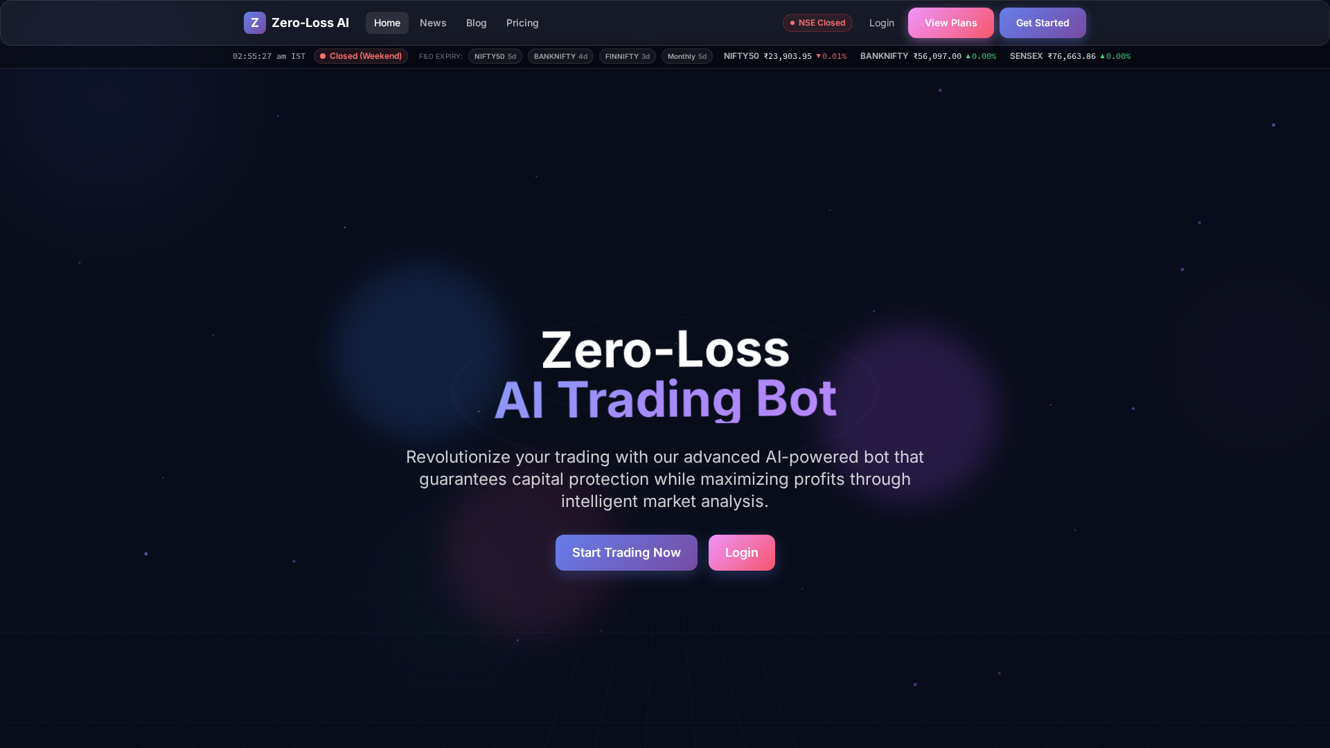 Screenshot of algoprofithub.com