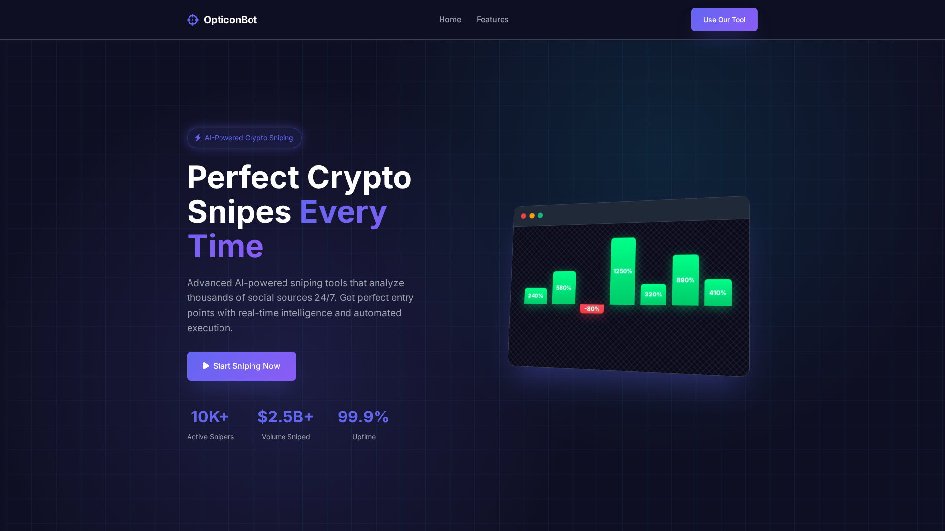 Screenshot of opticontrading.com