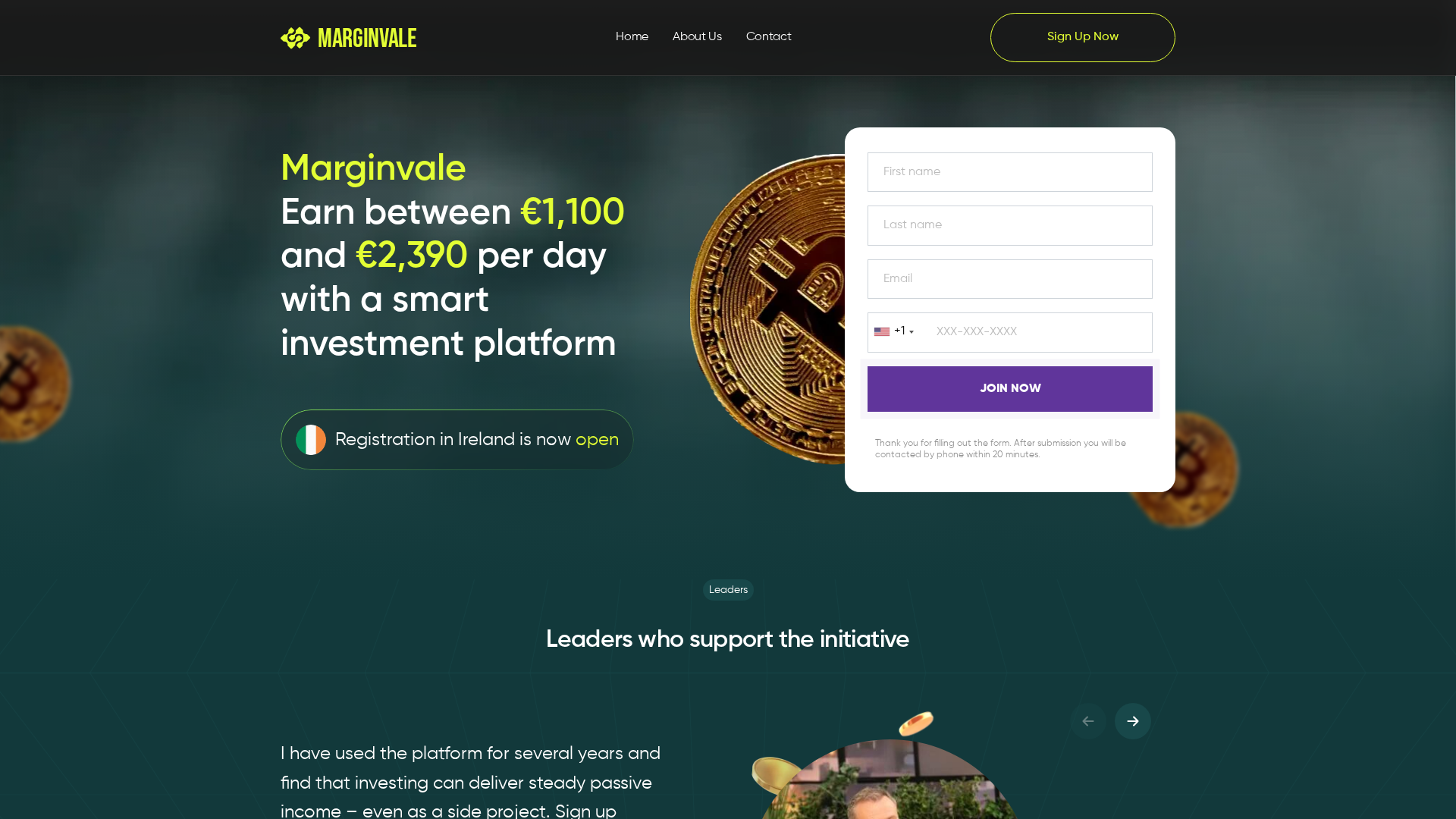 Screenshot of helmmarginvale-ai.com