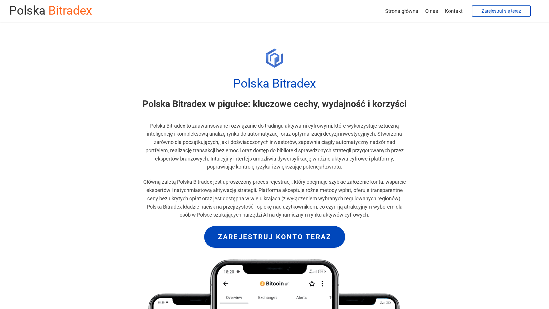 Screenshot of polskabitradex-ai.com