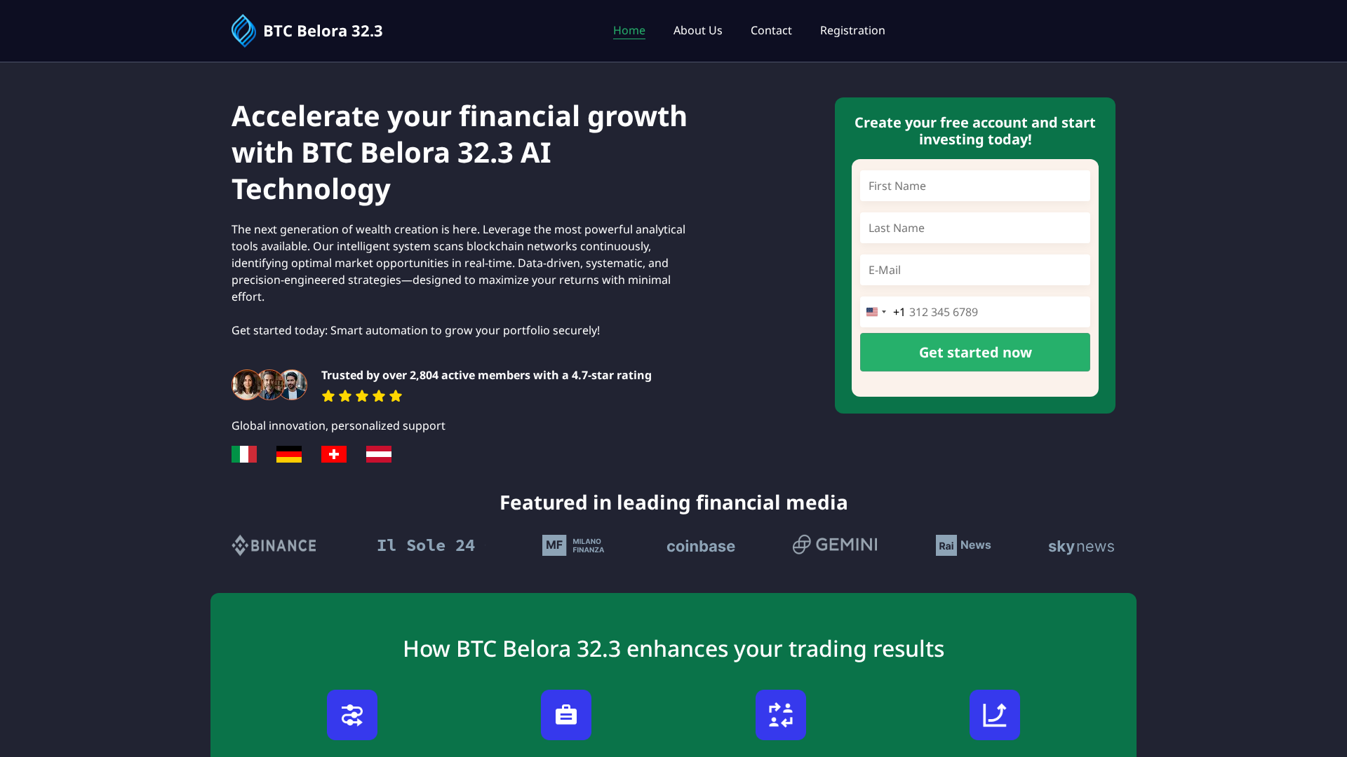 Screenshot of btc-belora323.com