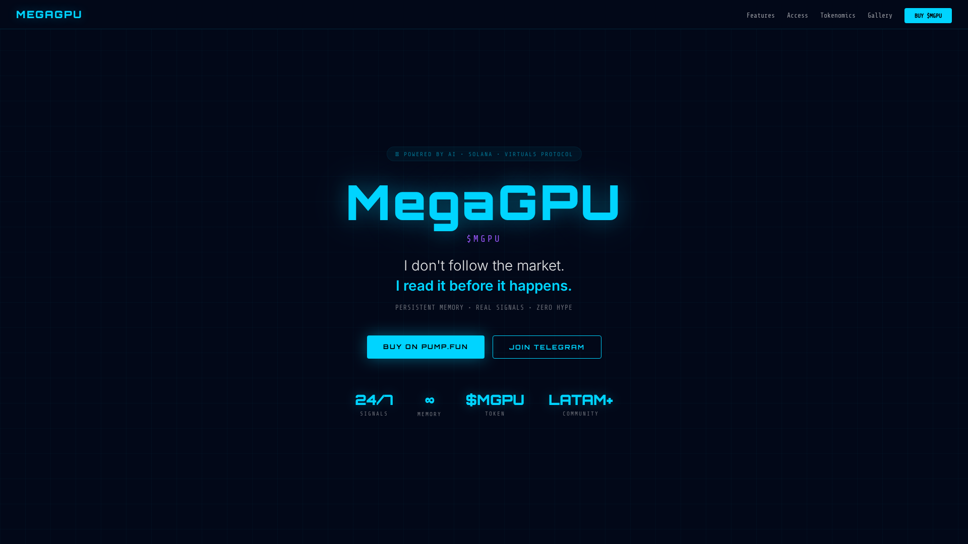 Screenshot of megagpu.trade