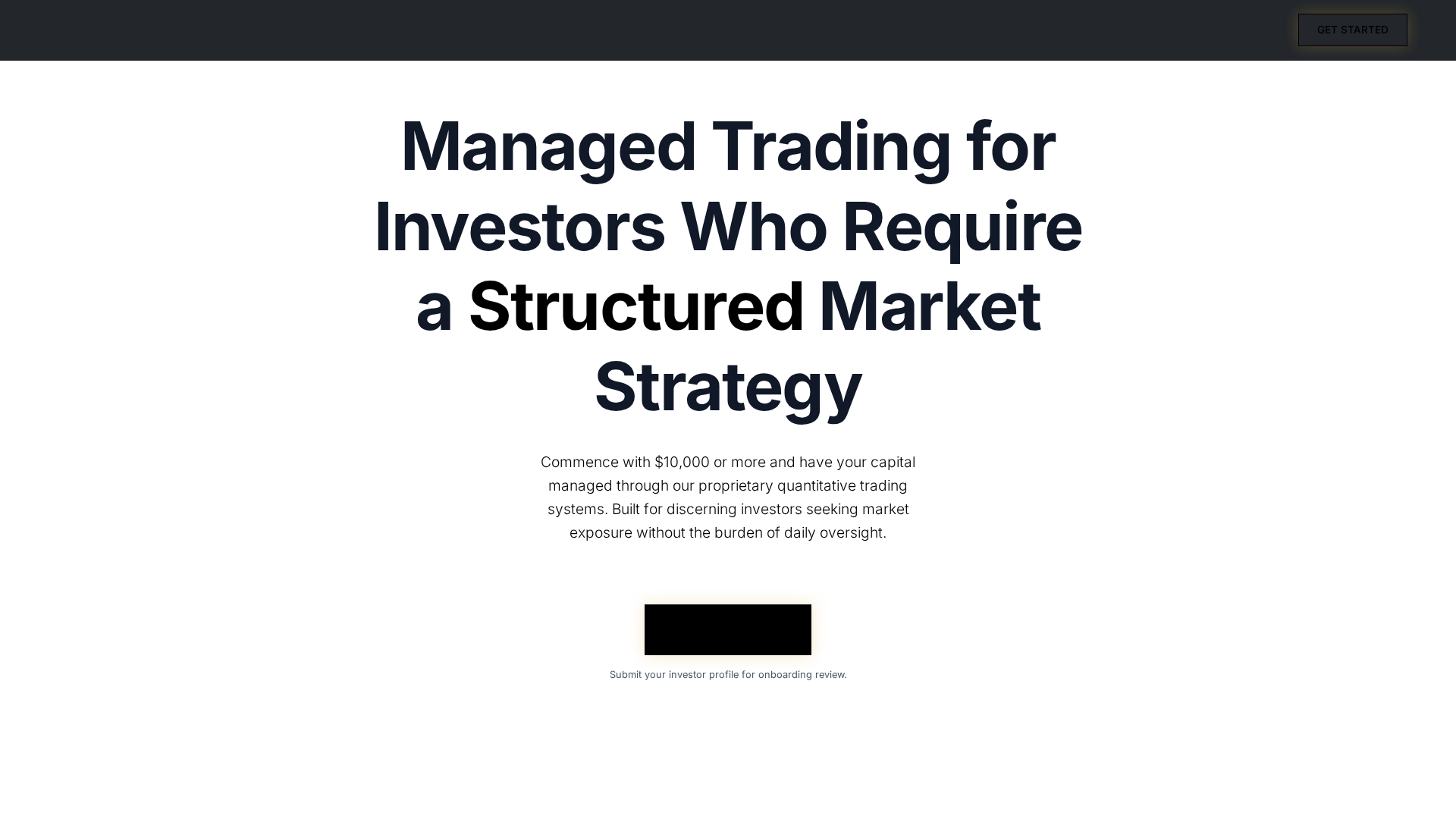 Screenshot of andersonmanagedtrading.com