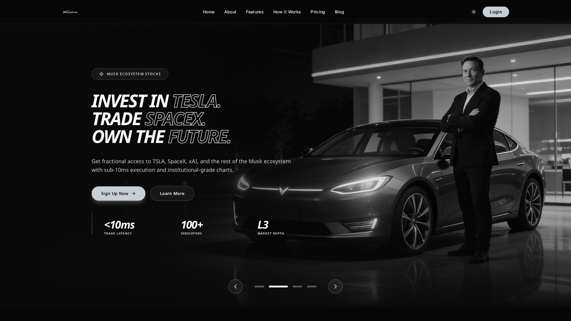 Screenshot of xstockvia.today