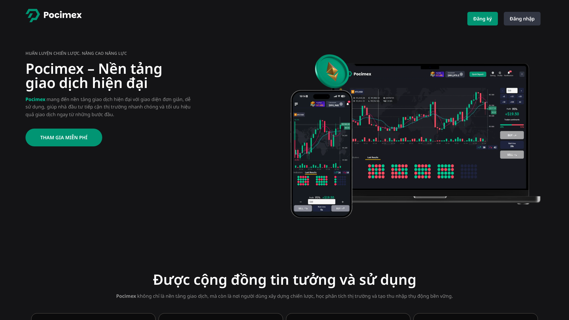 Screenshot of pocimex.info