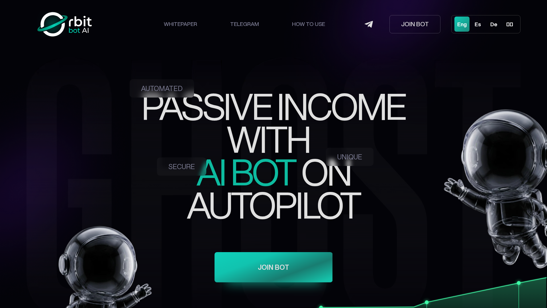 Screenshot of orbitbot.ai