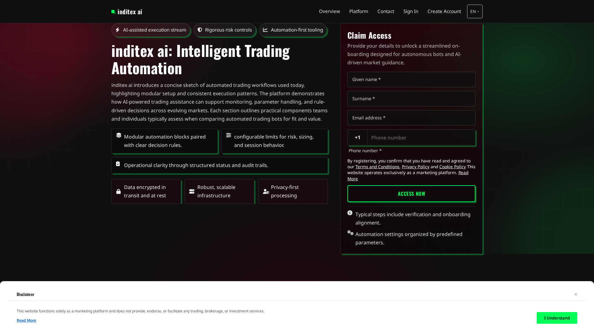 Screenshot of inditexai.digital