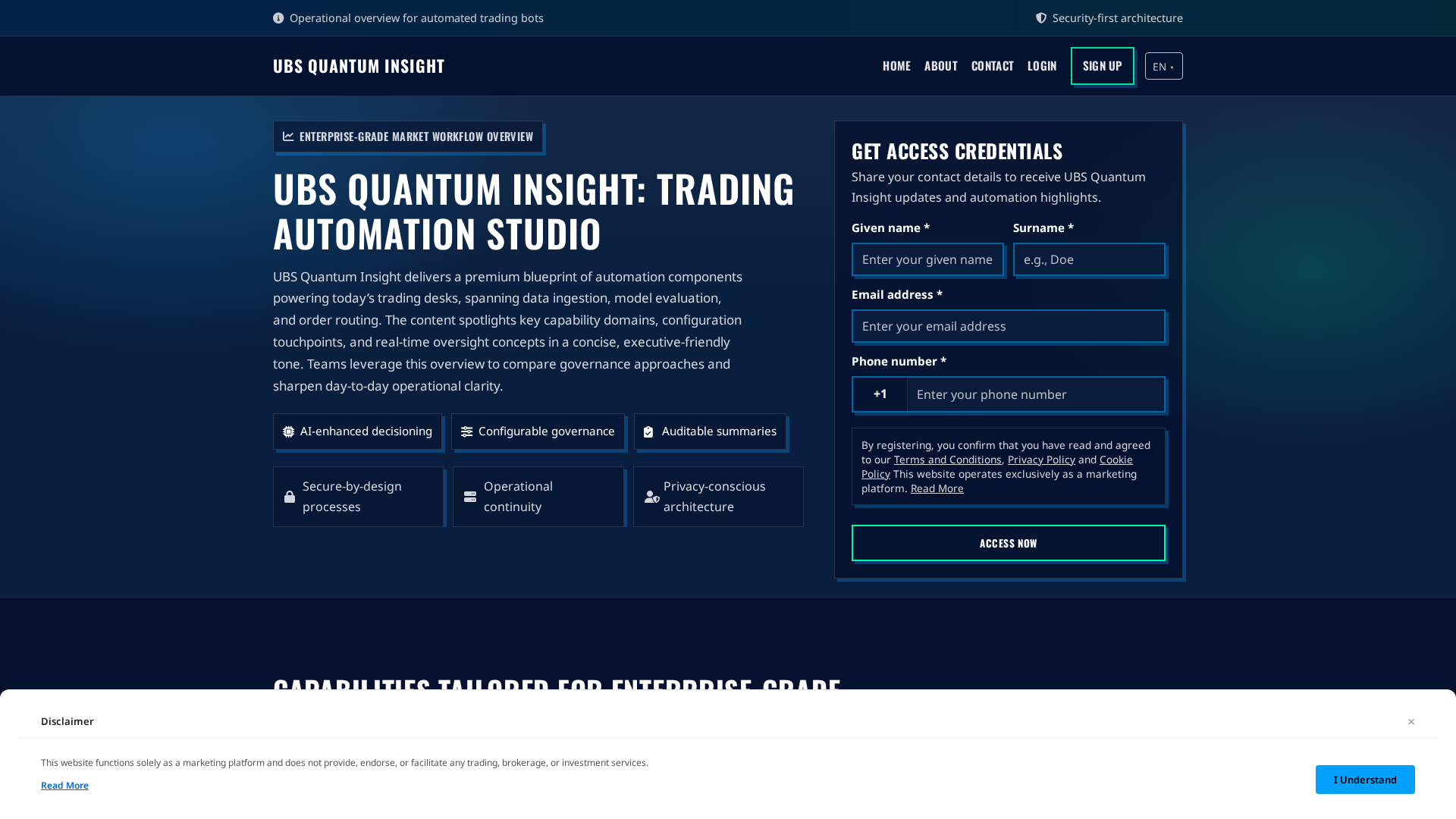 Screenshot of ubsquantuminsight.click