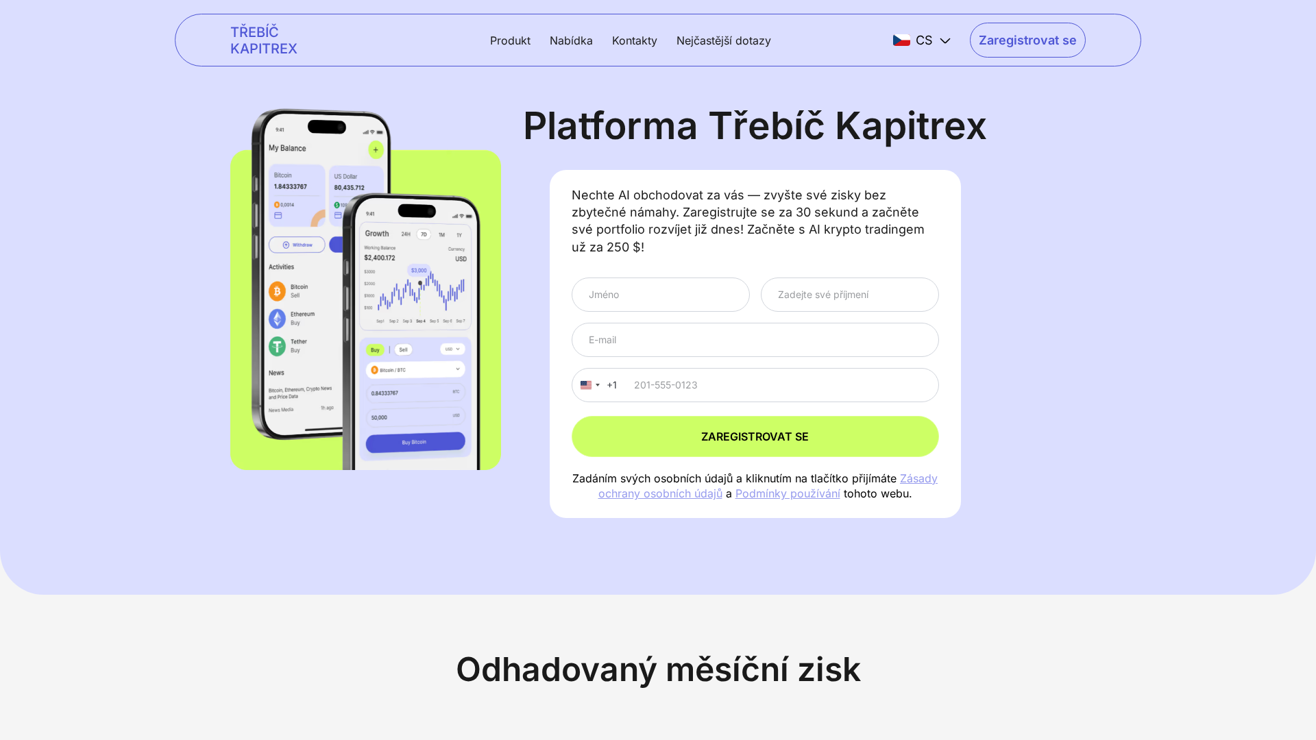Screenshot of trebic-kapitrex.com