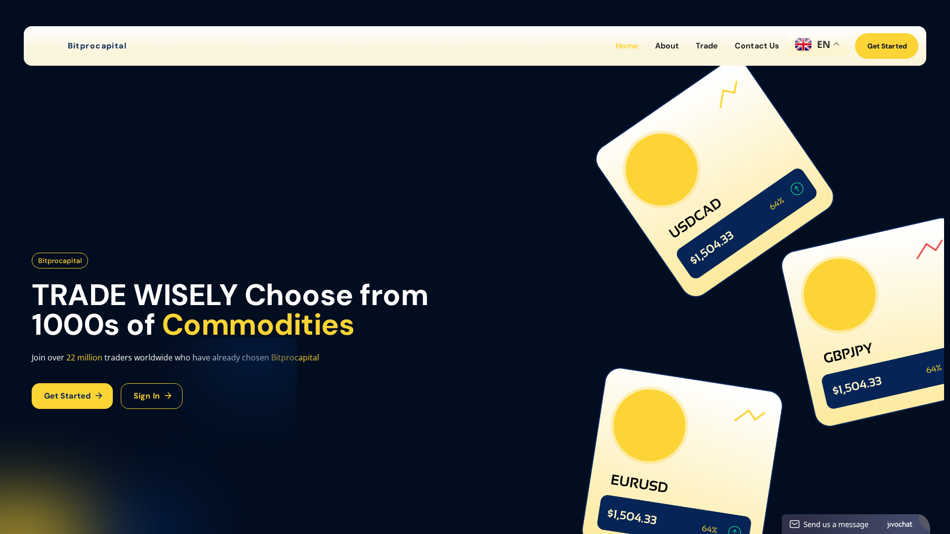 Screenshot of bitproxchange.live