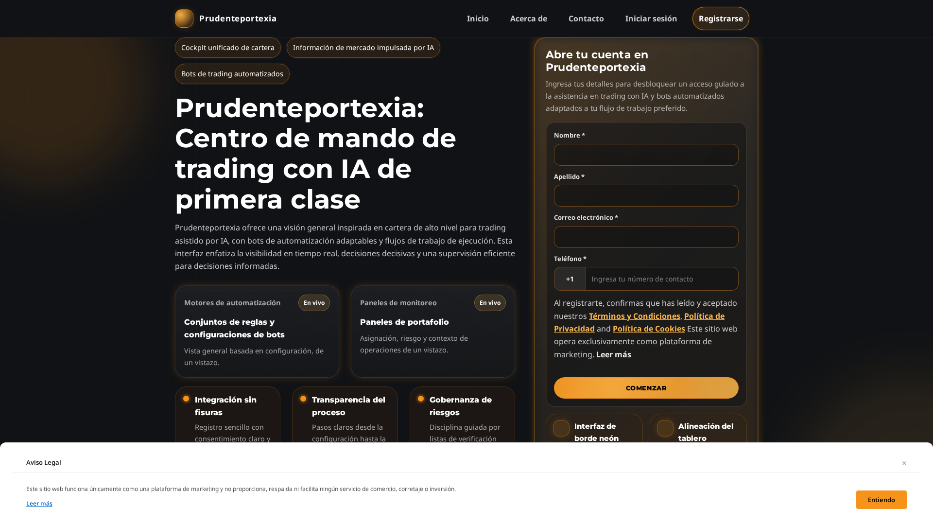 Screenshot of prudenteportexia.click