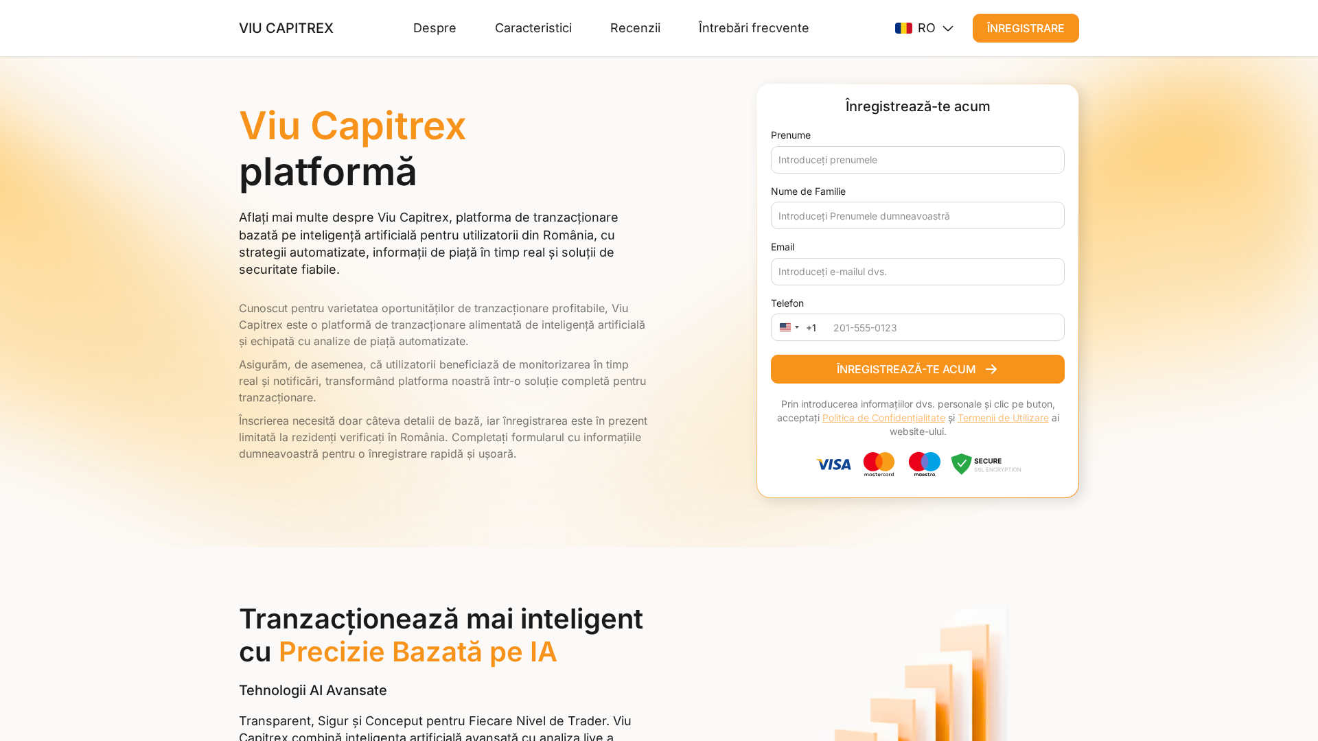 Screenshot of viu-capitrex.com