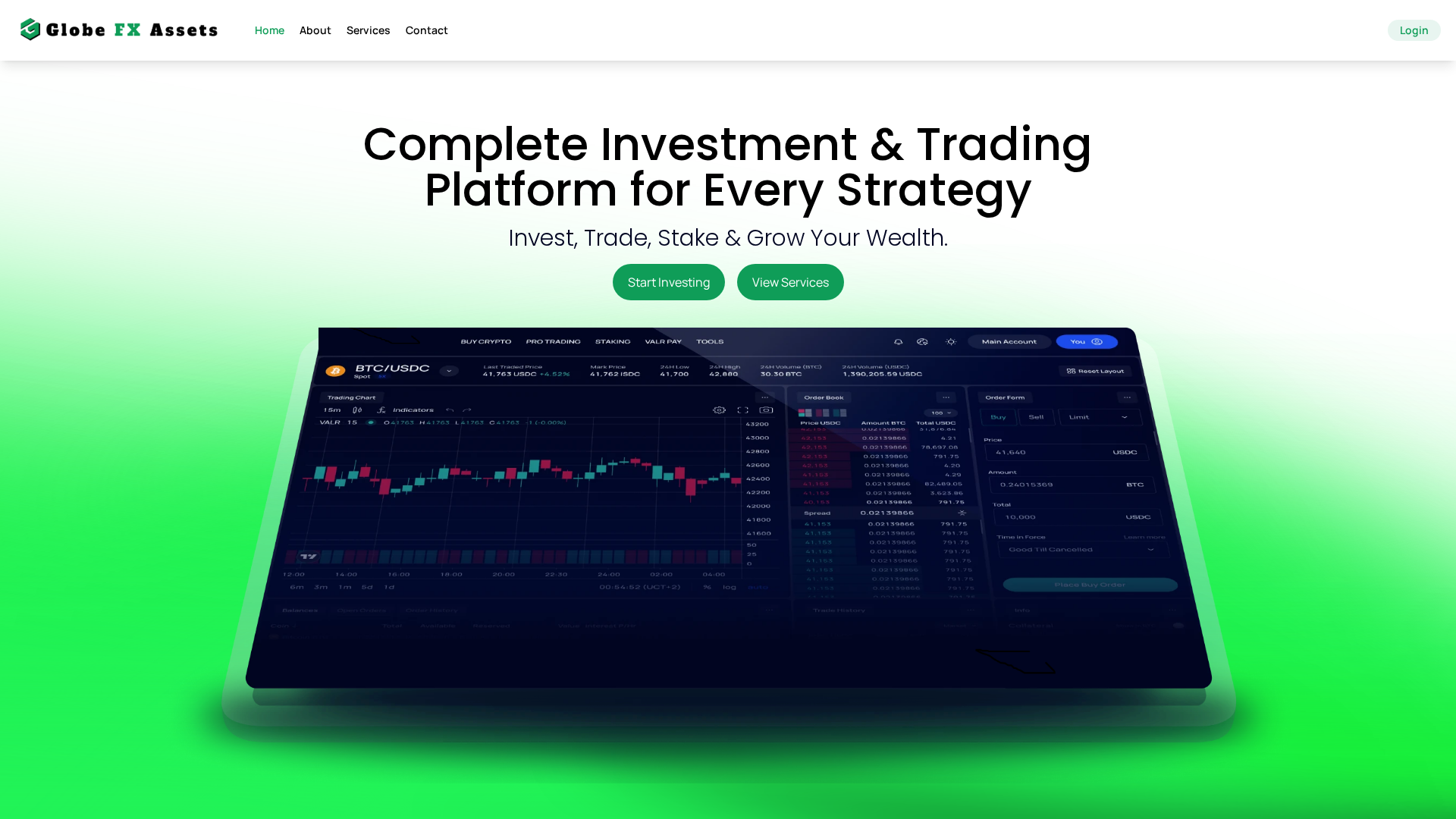 Screenshot of globefxassets.com