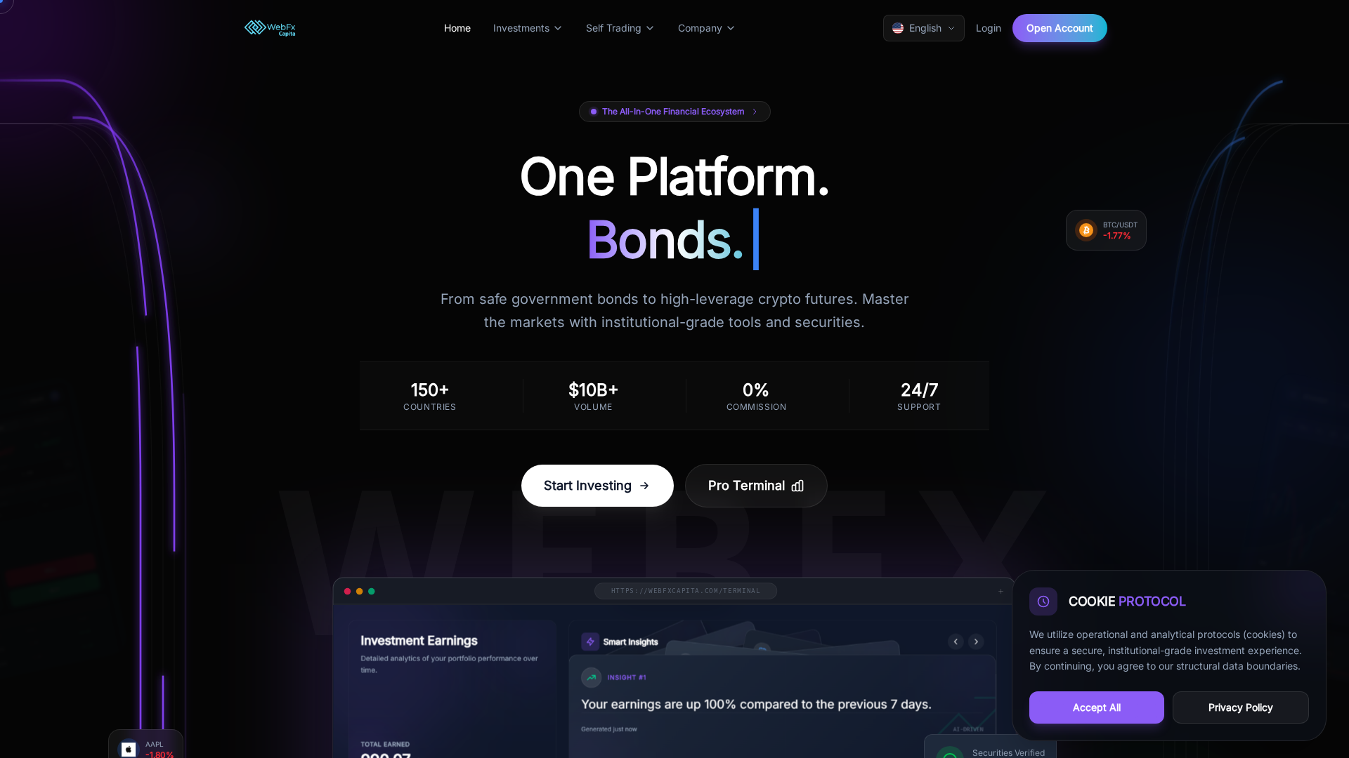 Screenshot of webfxcapita.com