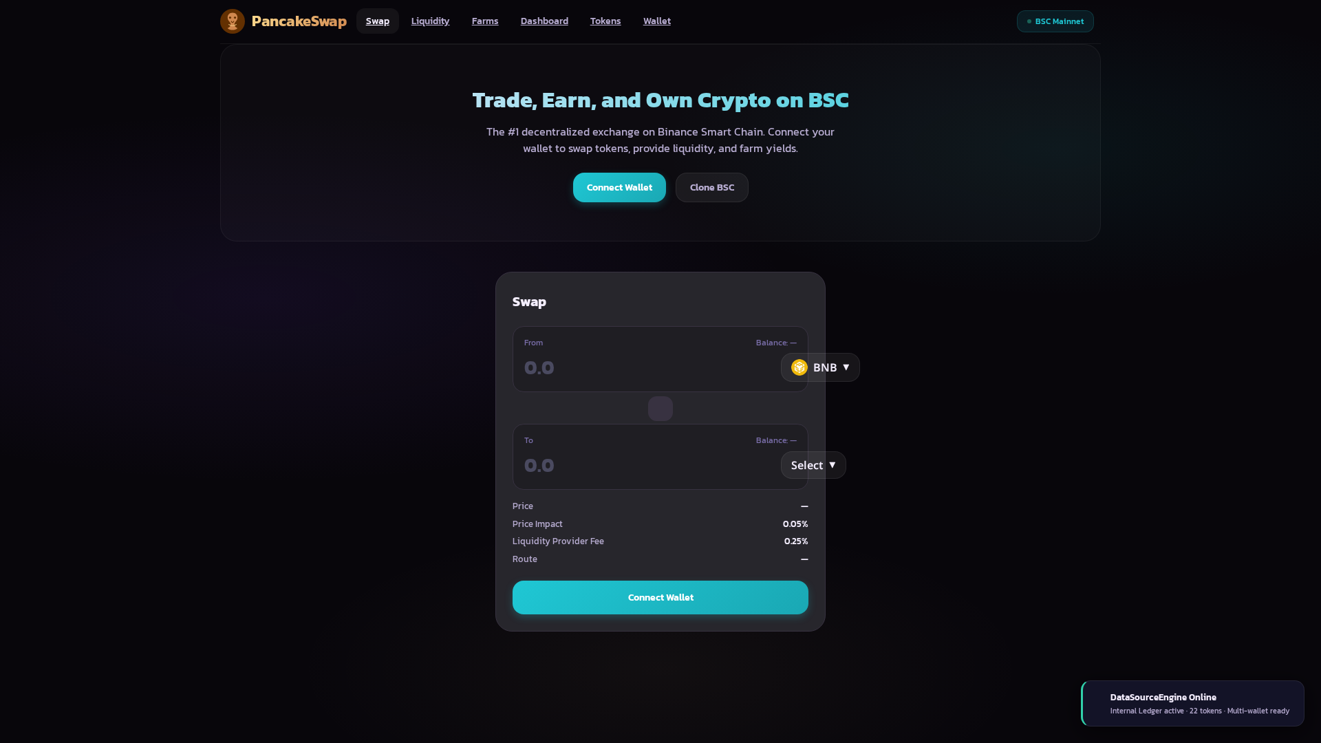 Screenshot of coingeko.info
