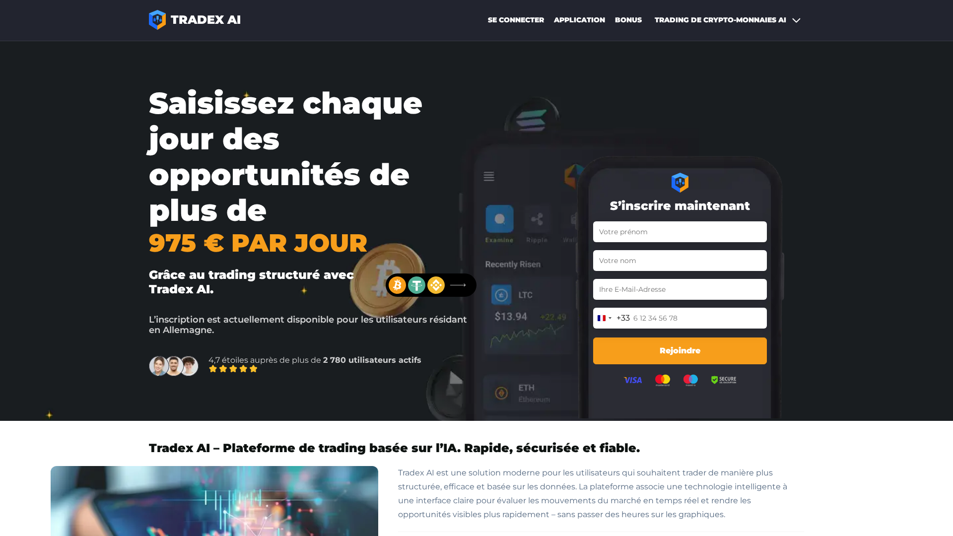 Screenshot of tradexai-pl.com