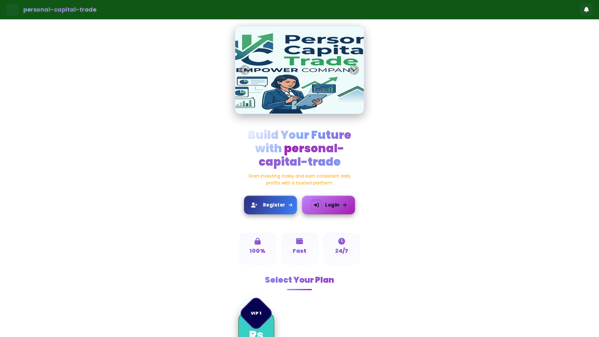 Screenshot of personal-capital-trade.com