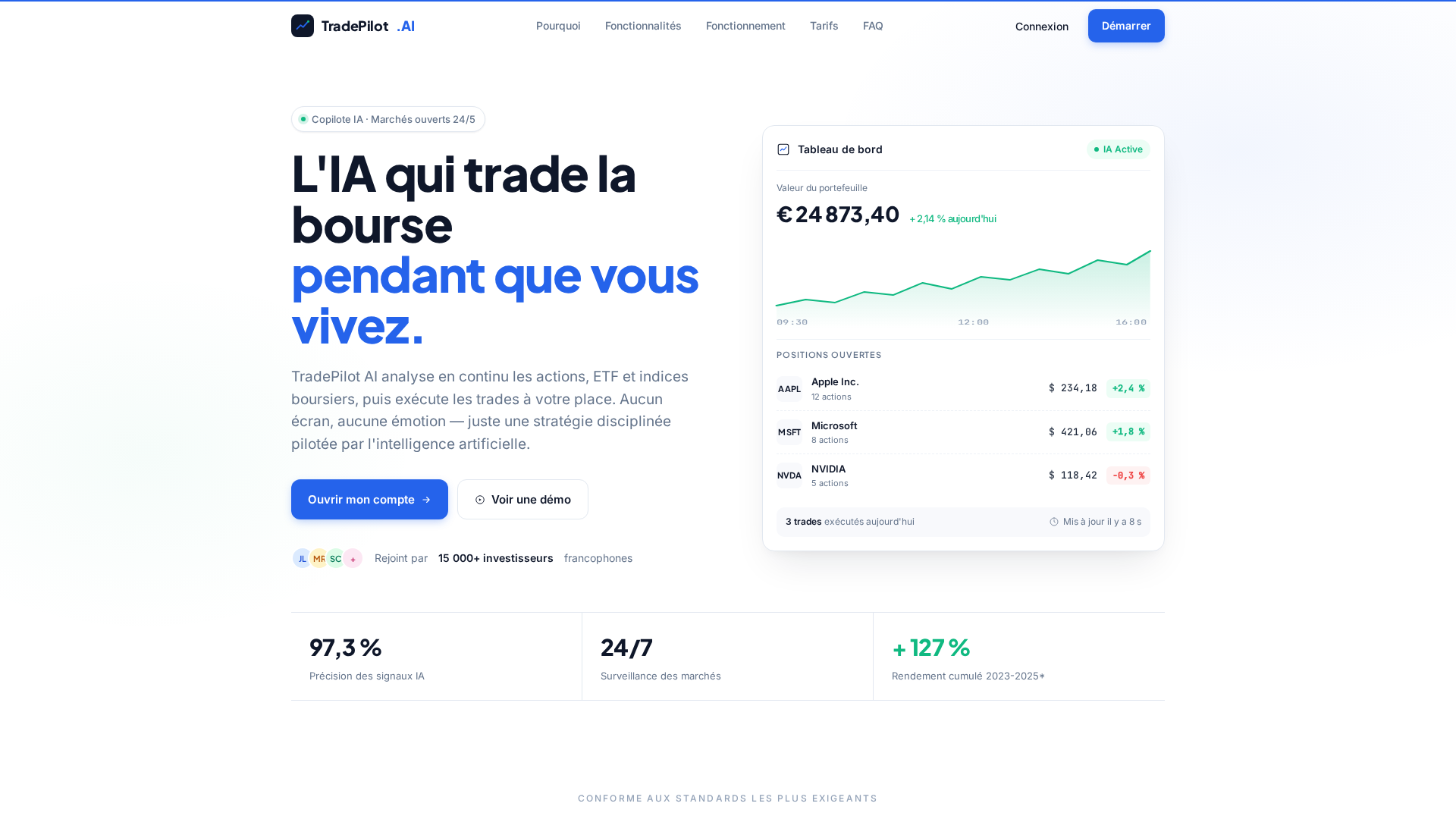 Screenshot of trade-pilot-ai.com