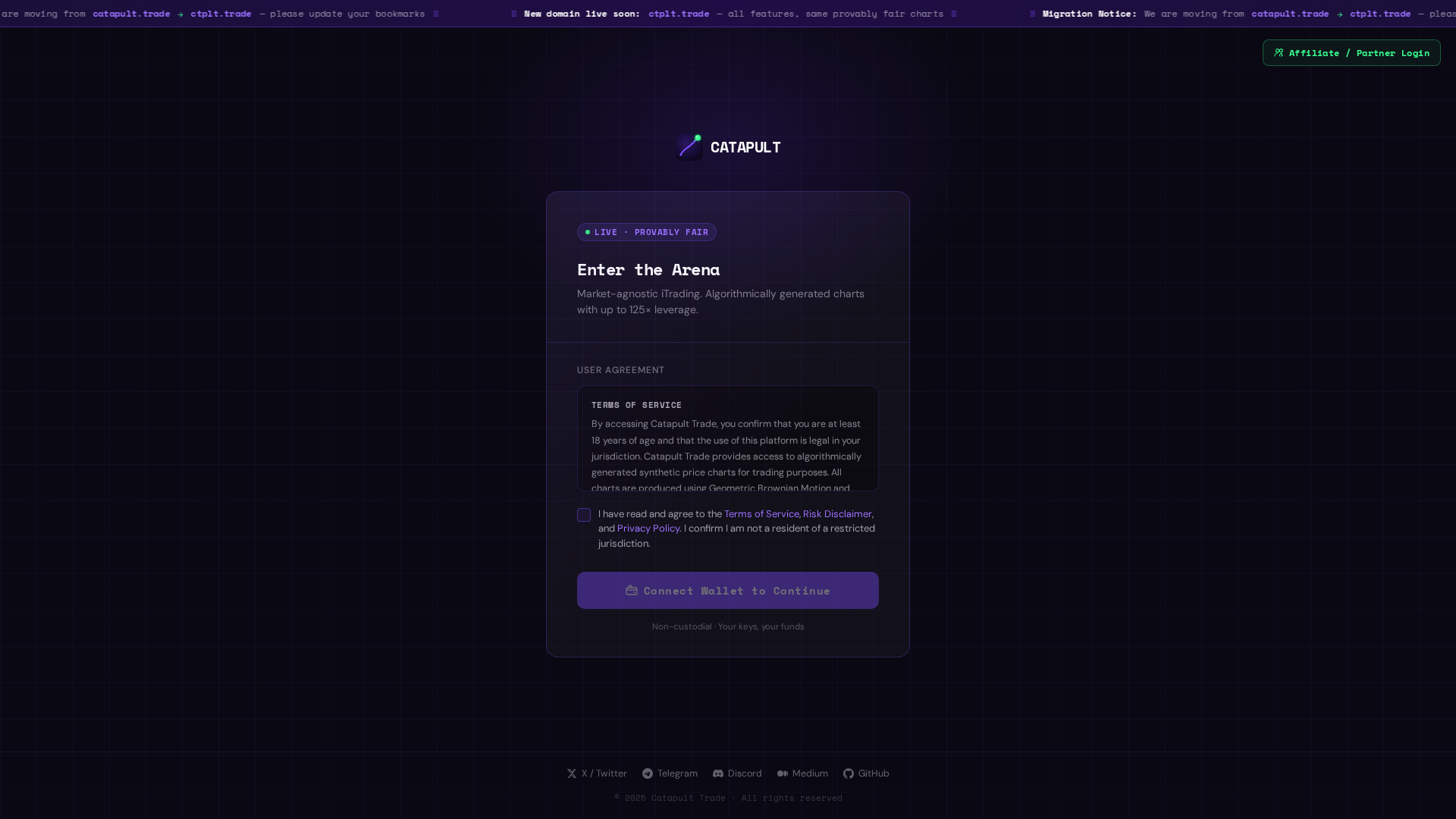 Screenshot of ctplt.trade