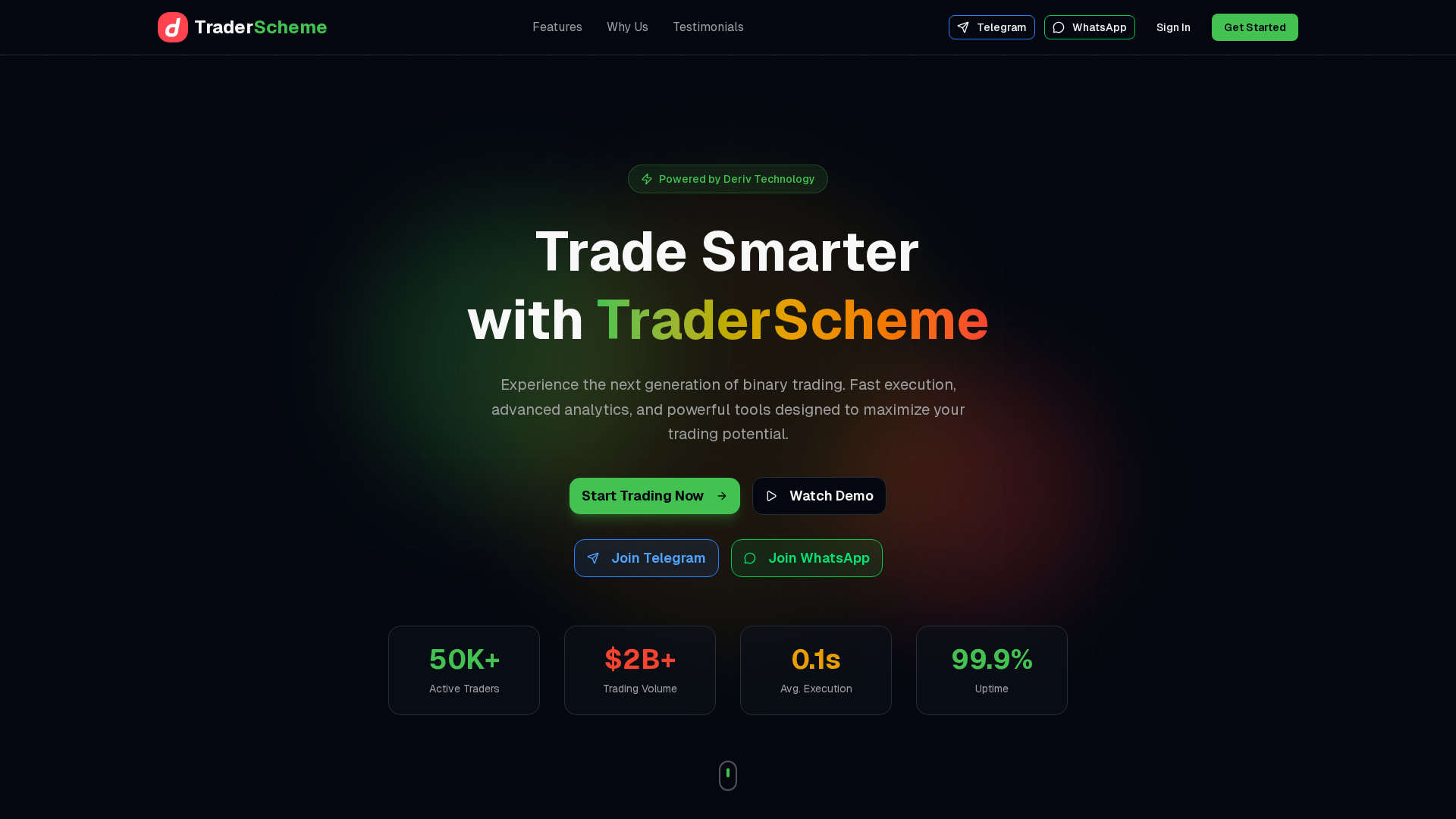 Screenshot of traderscheme.site