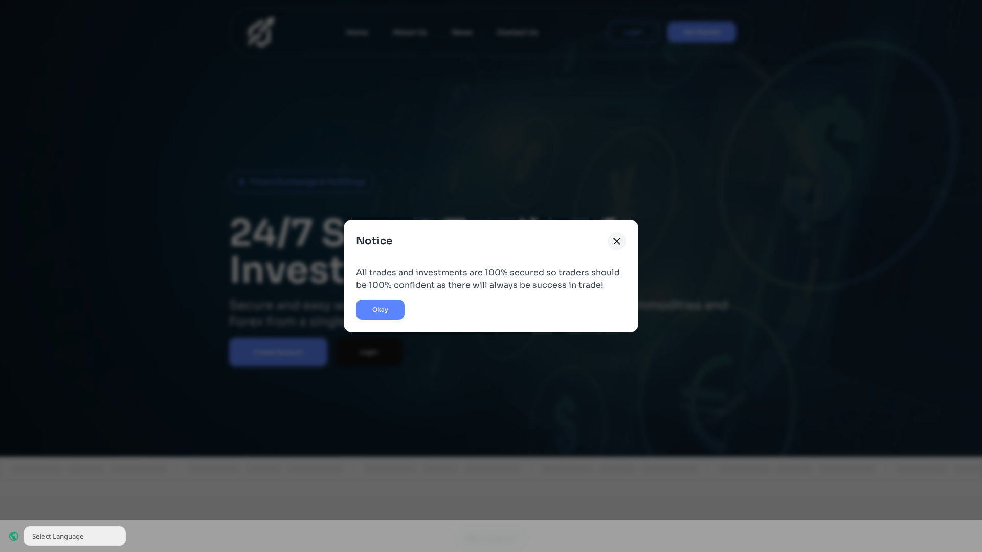 Screenshot of finaraholdings.online