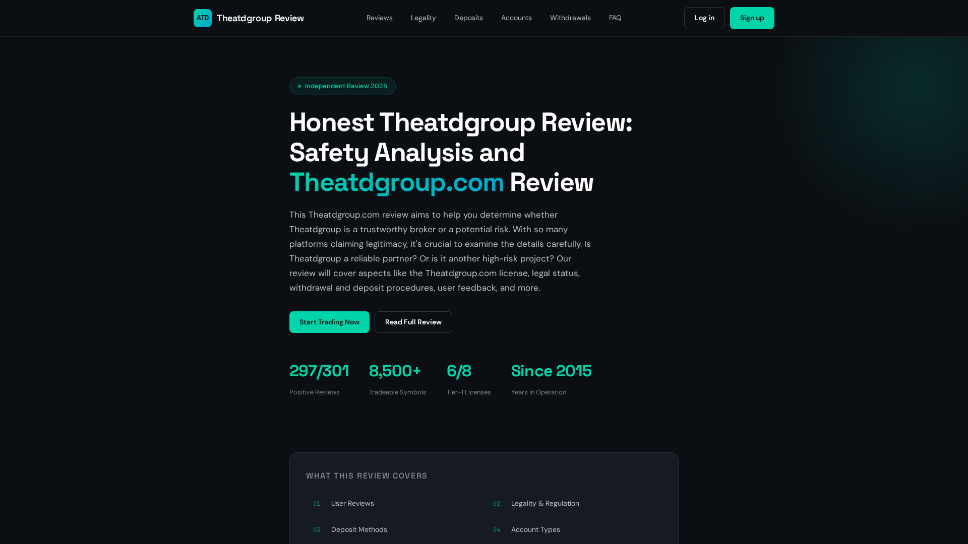 Screenshot of theatdgroup-review.biz