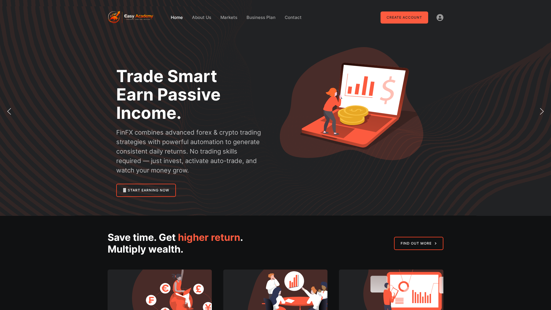 Screenshot of easyacademy.pro
