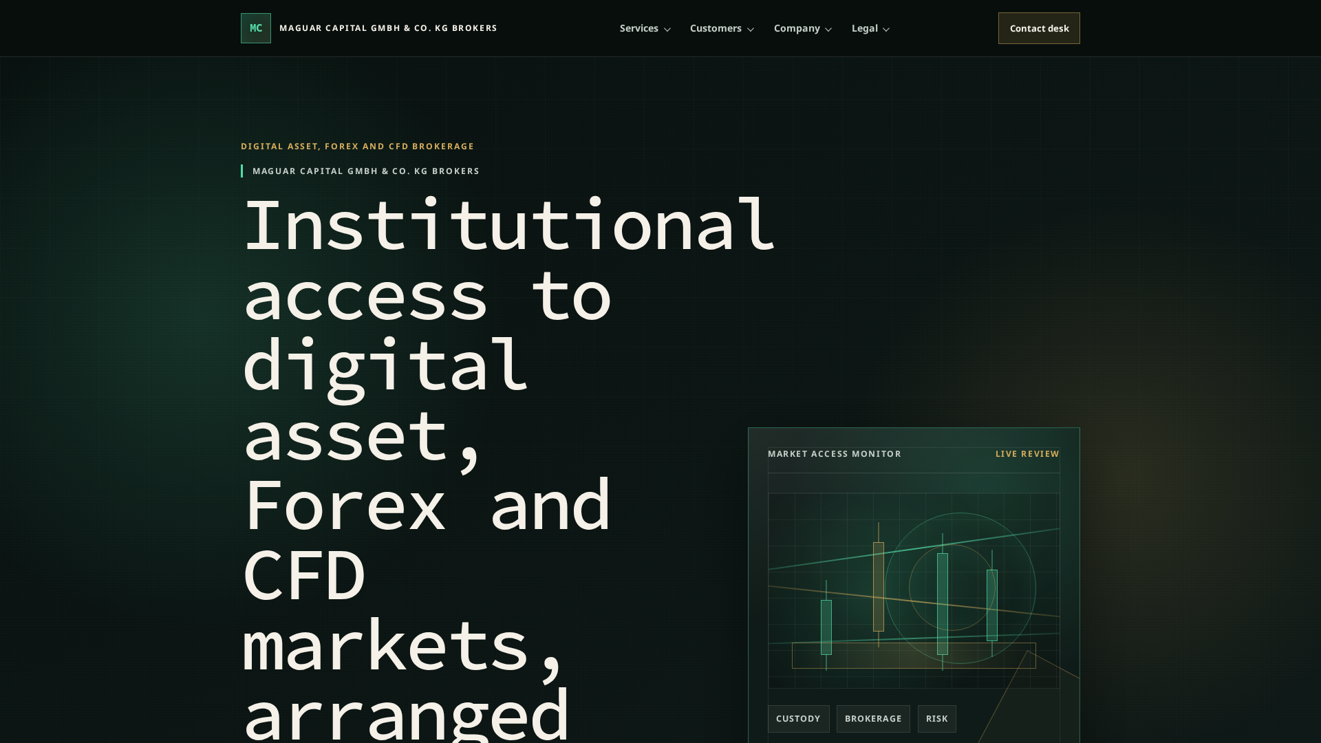 Screenshot of maguarinvest.com