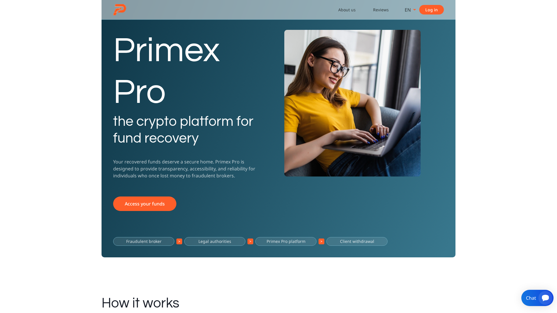 Screenshot of primex-pro.online