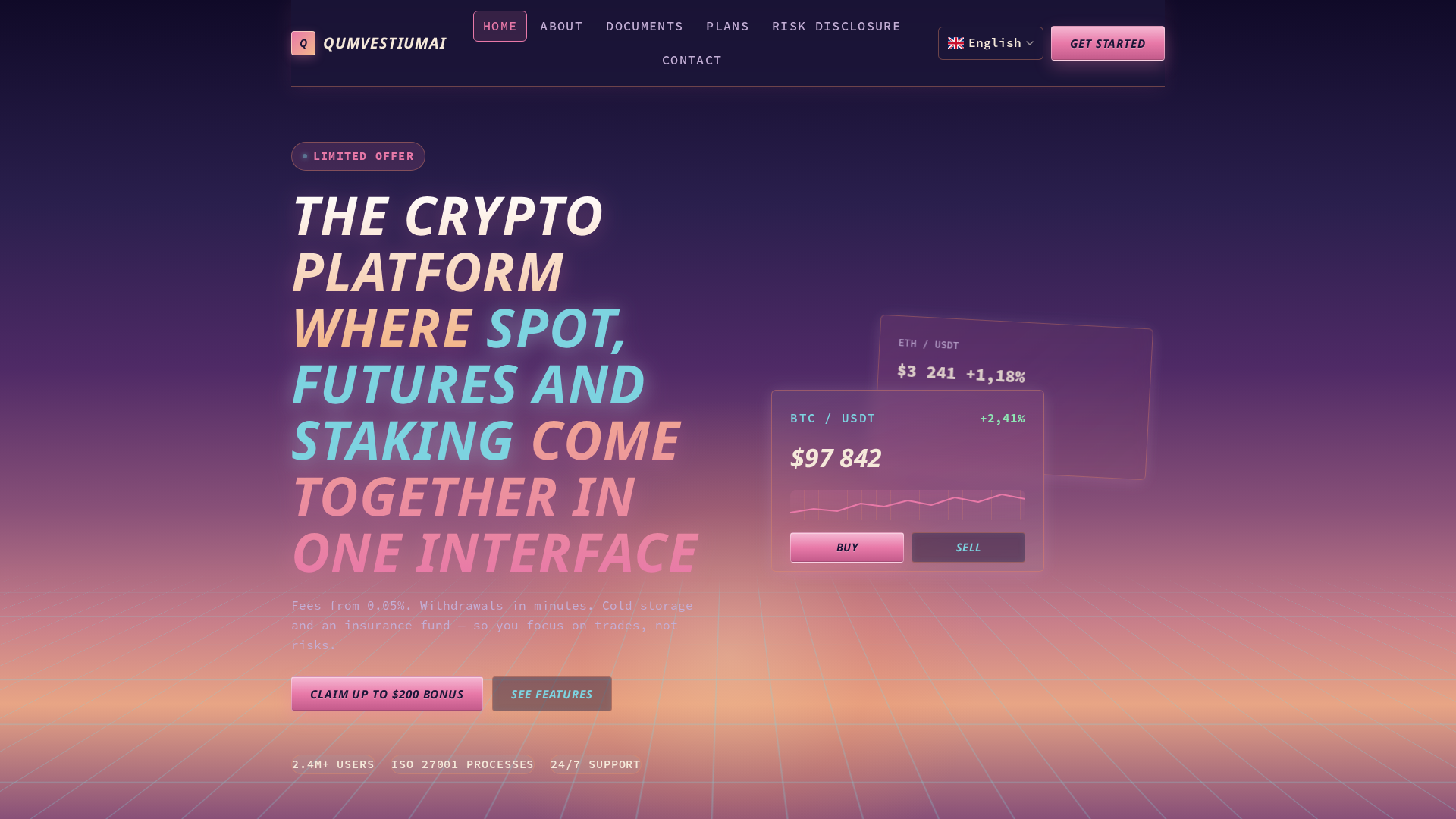 Screenshot of qumvestiumai.com