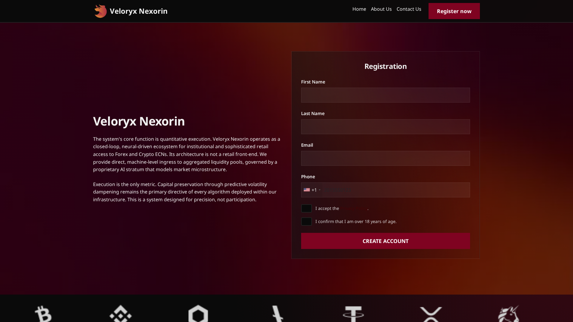 Screenshot of veloryxnexorin.online